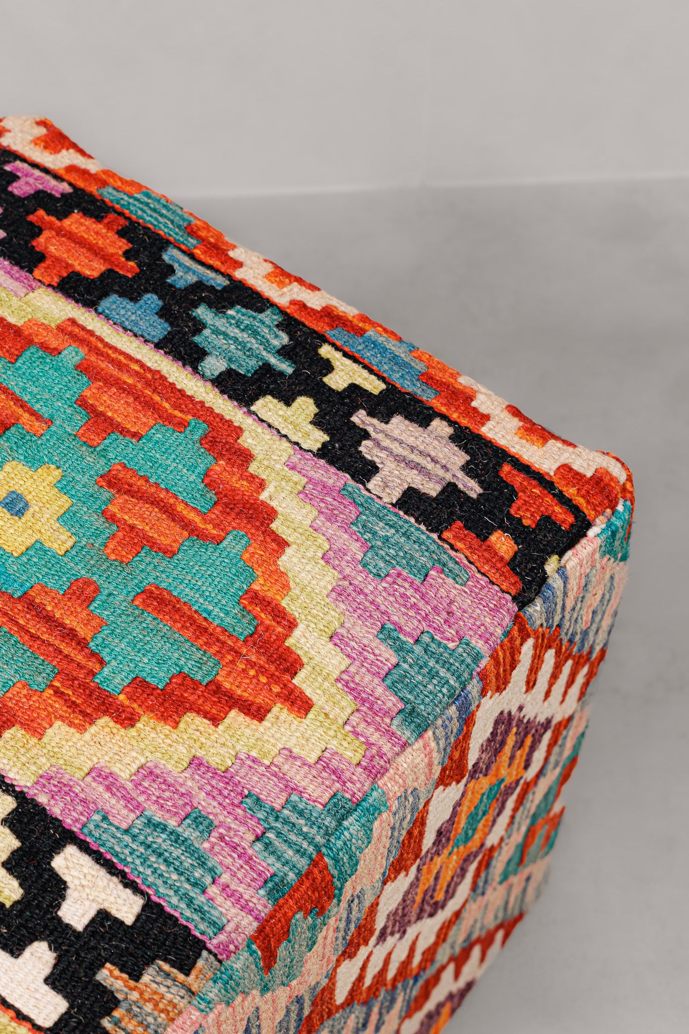 Pouf Square Kilim Mai Mai size 40x50cm