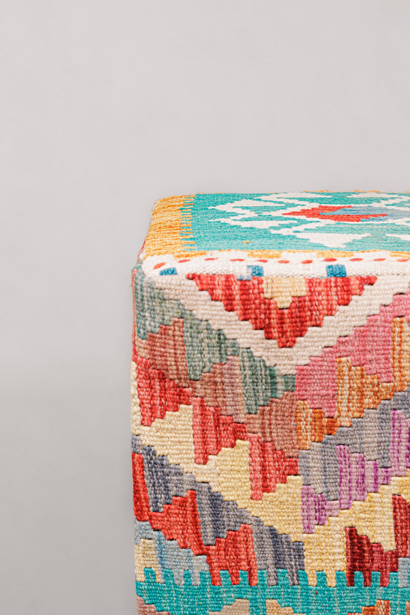 Pouf Square Kilim Mai Mai size 40x50cm