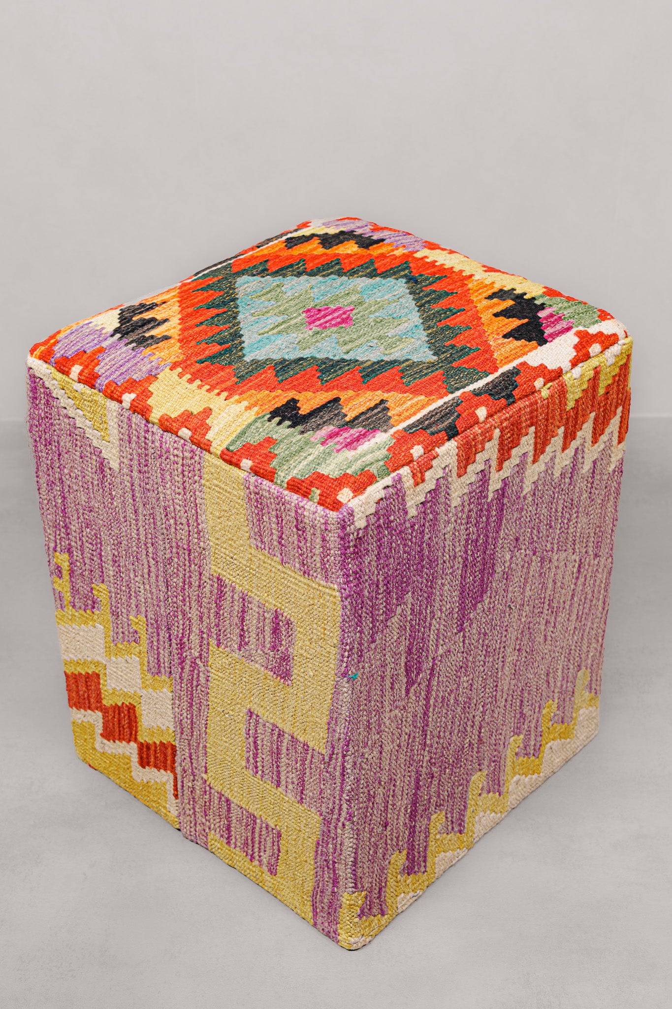 Pouf Square Kilim Mai Mai size 40x50cm