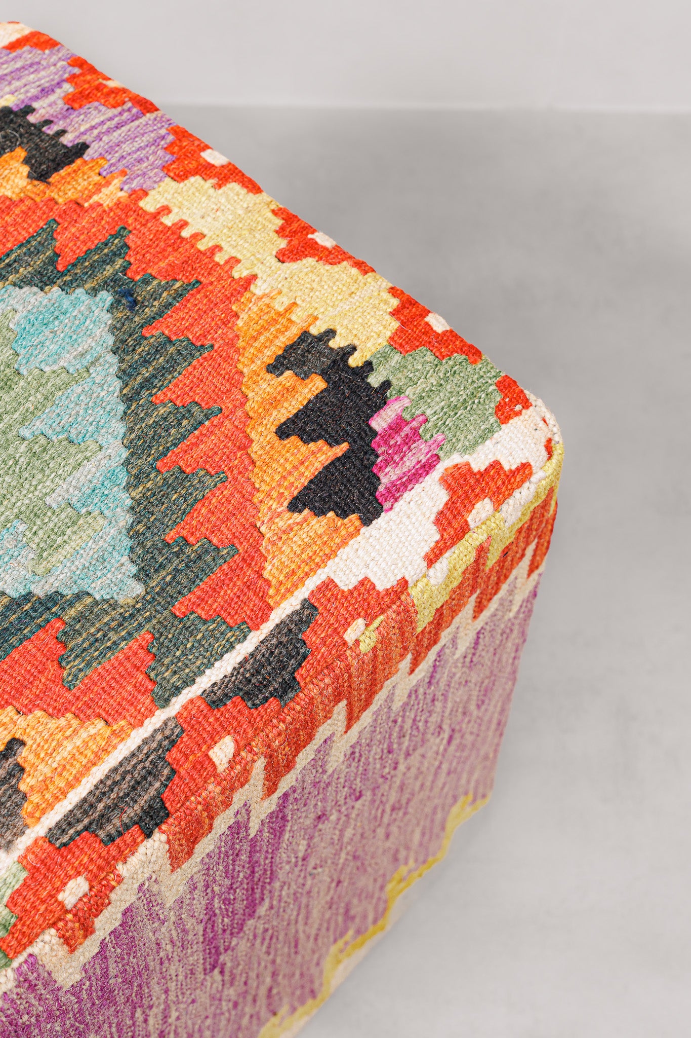 Pouf Square Kilim Mai Mai size 40x50cm