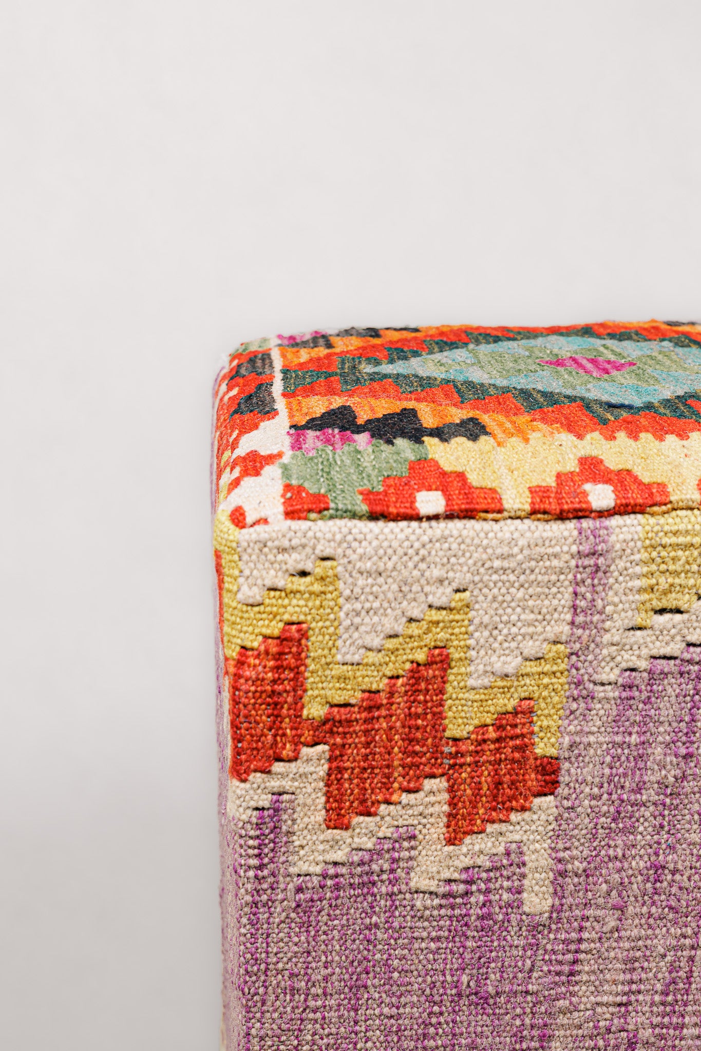 Pouf Square Kilim Mai Mai size 40x50cm