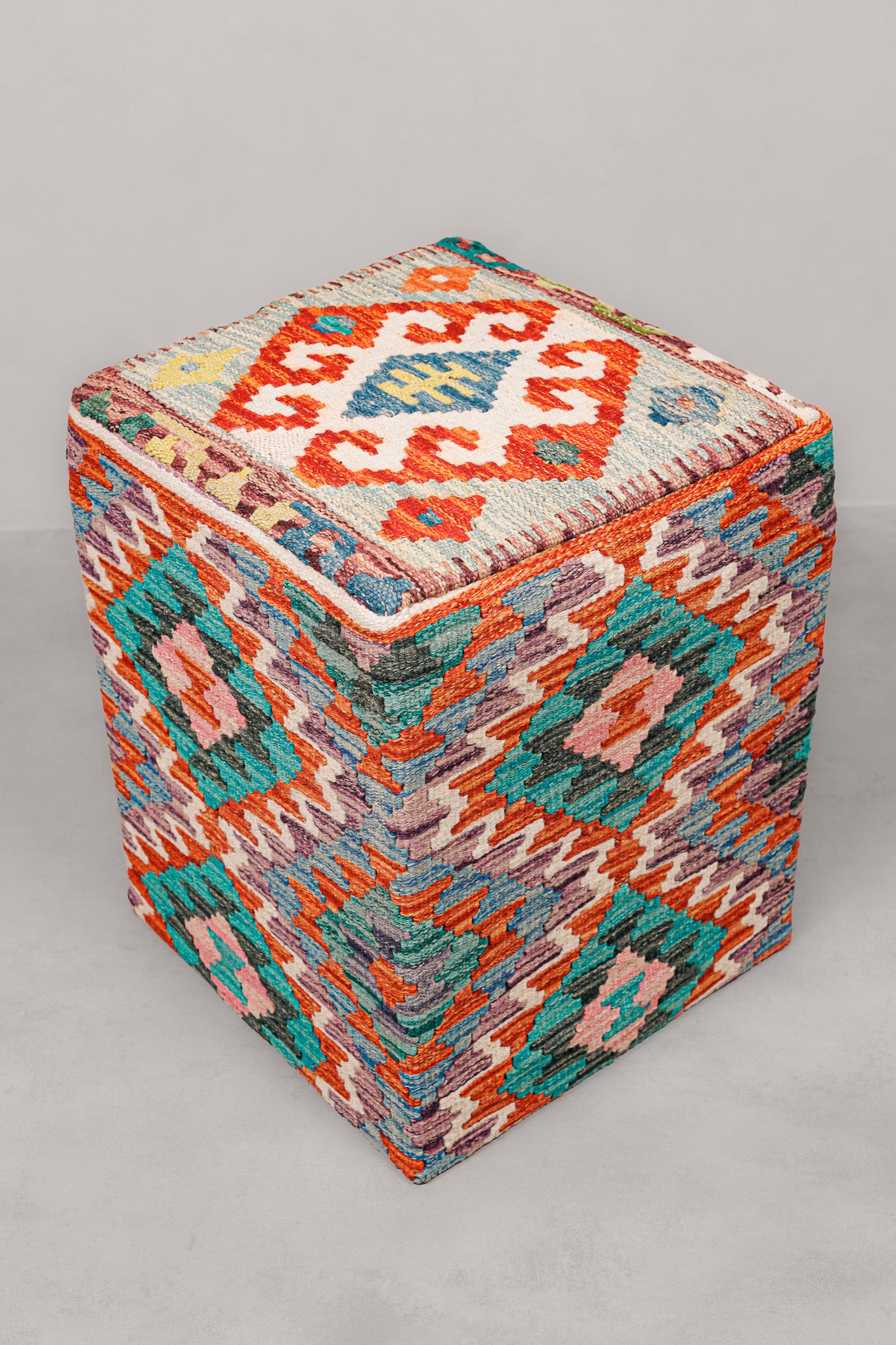 Pouf Square Kilim Mai Mai size 40x50cm