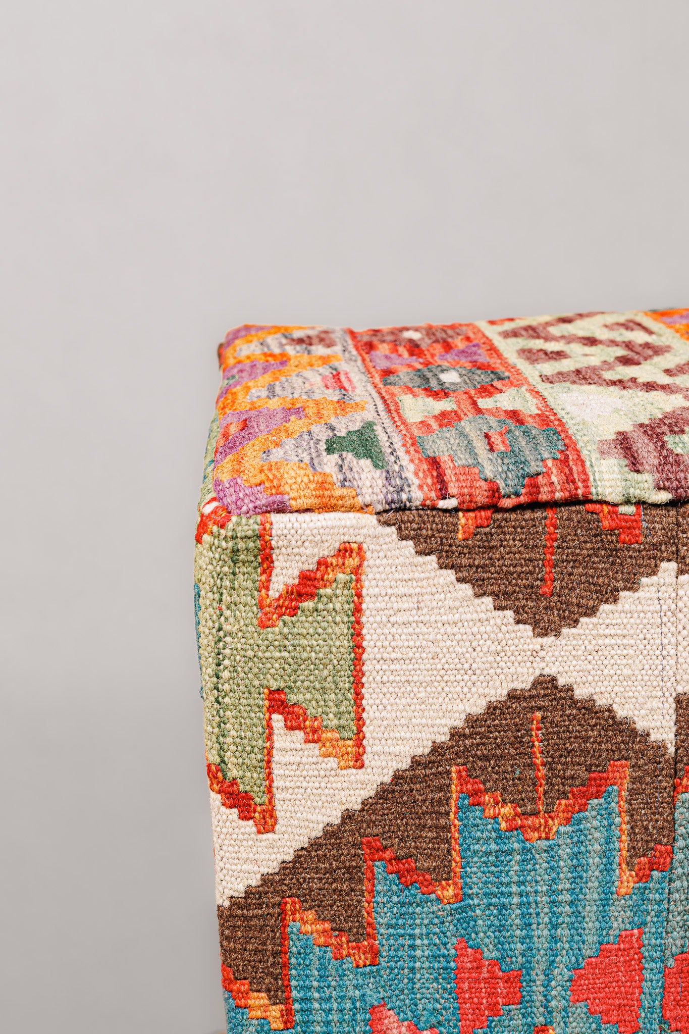 Pouf Square Kilim Mai Mai size 40x50cm