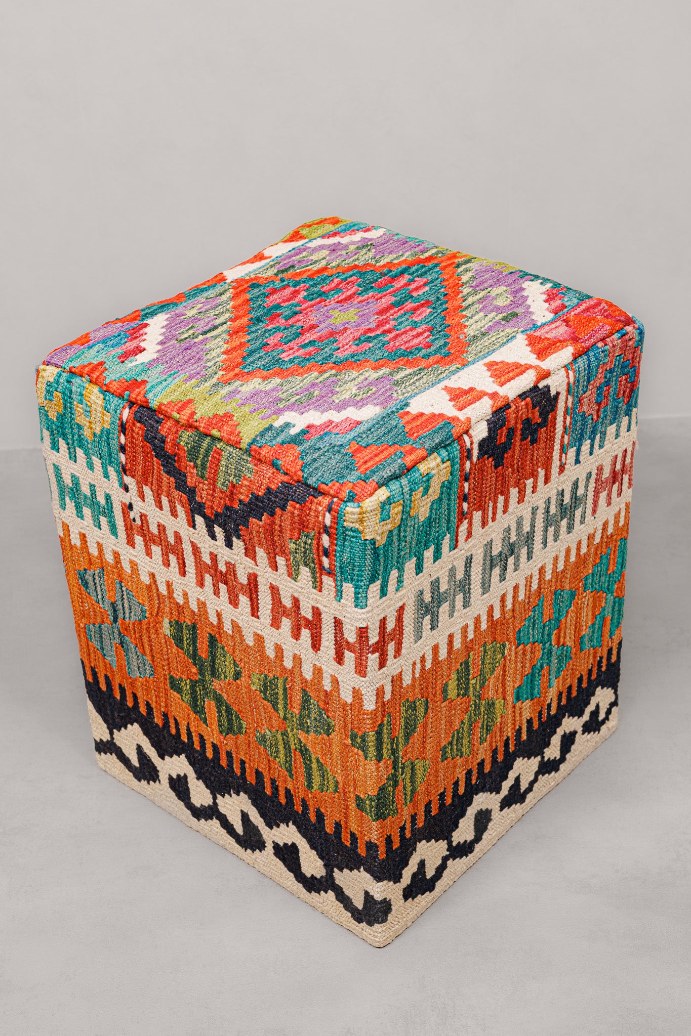 Pouf Square Kilim Mai Mai size 40x50cm
