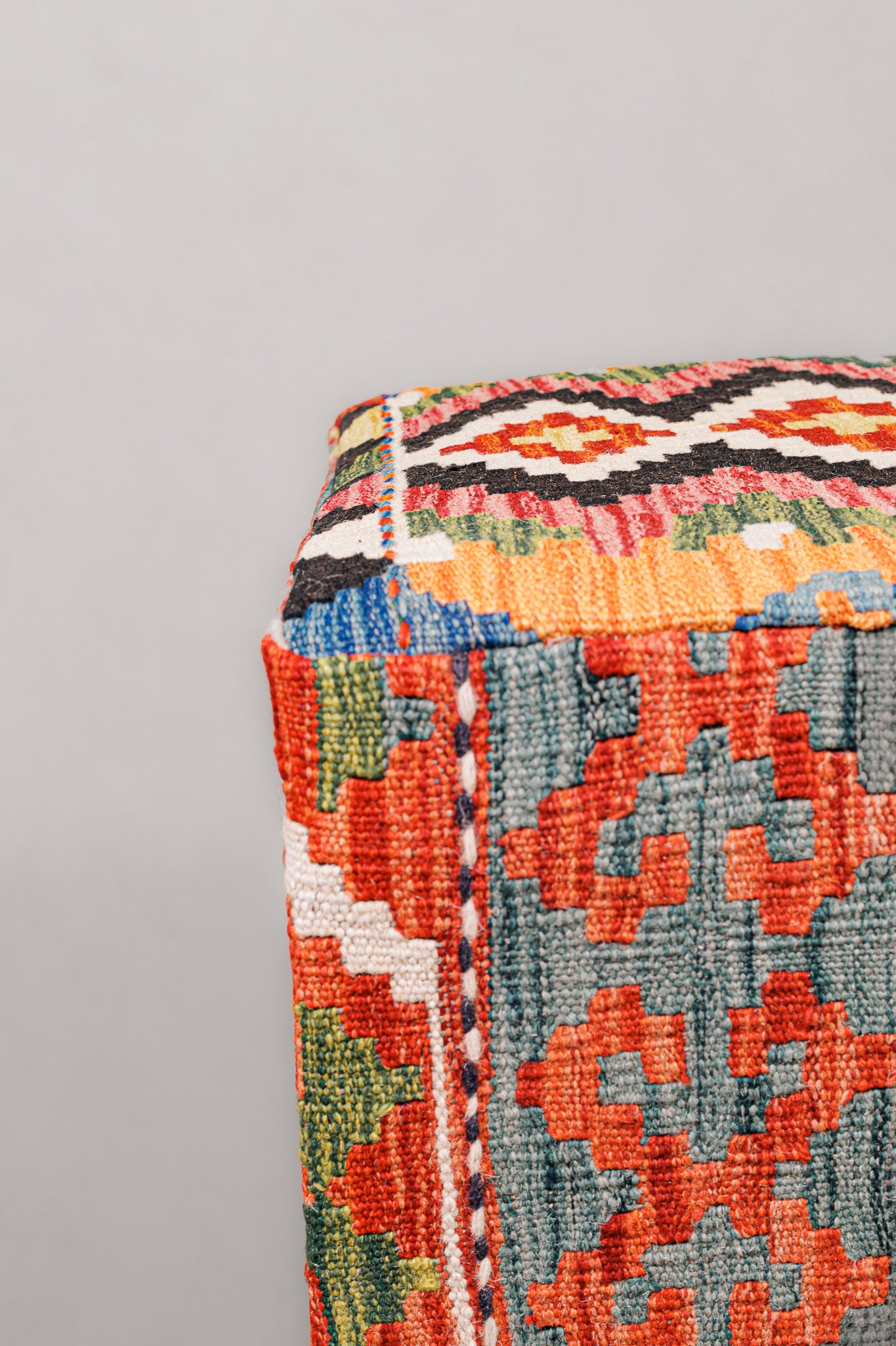 Pouf Square Kilim Mai Mai size 40x50cm