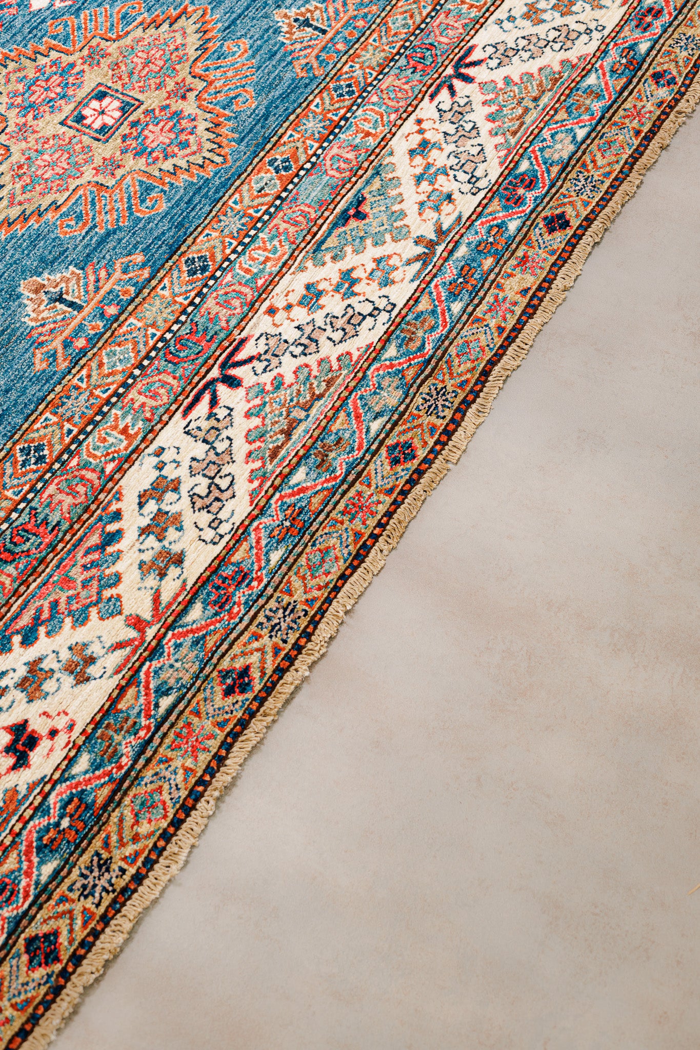 Teppich Kazak Super - 100% Wolle, 242x315cm