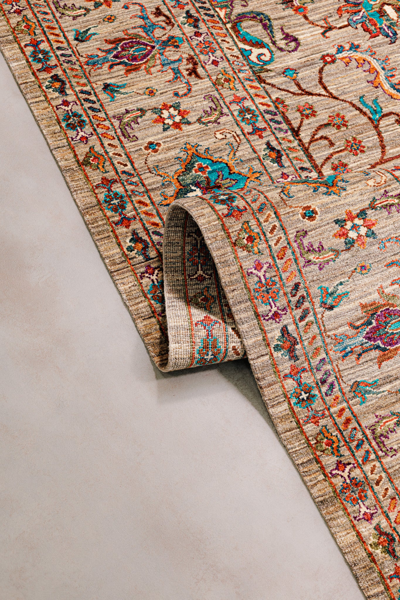 Teppich Ziegler Sultani - Mehrfarbig 206x291cm