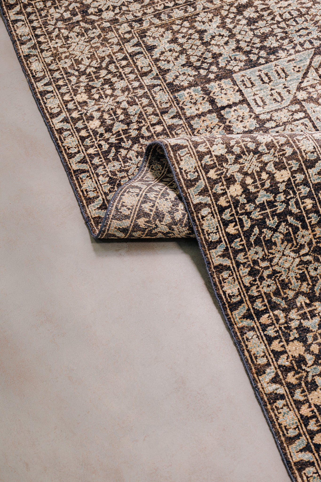 Teppich Mamluk Mehrfarbiger – für Esszimmer, Handwerklich 148x205cm