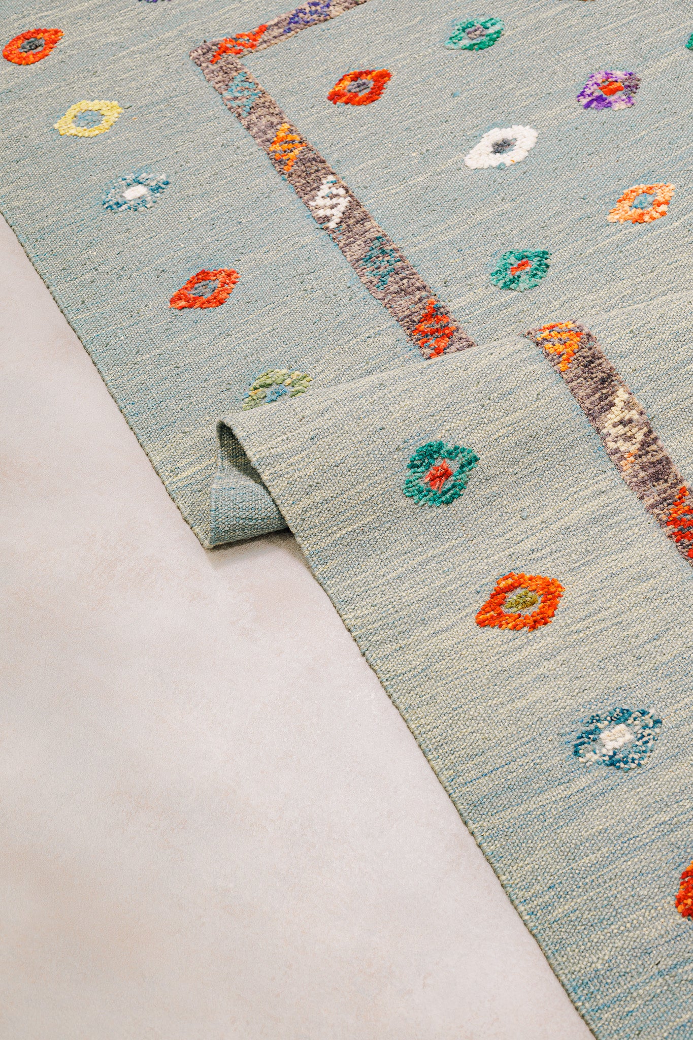 Teppich Kelim Tribal - 100 % Wolle - 154x199cm