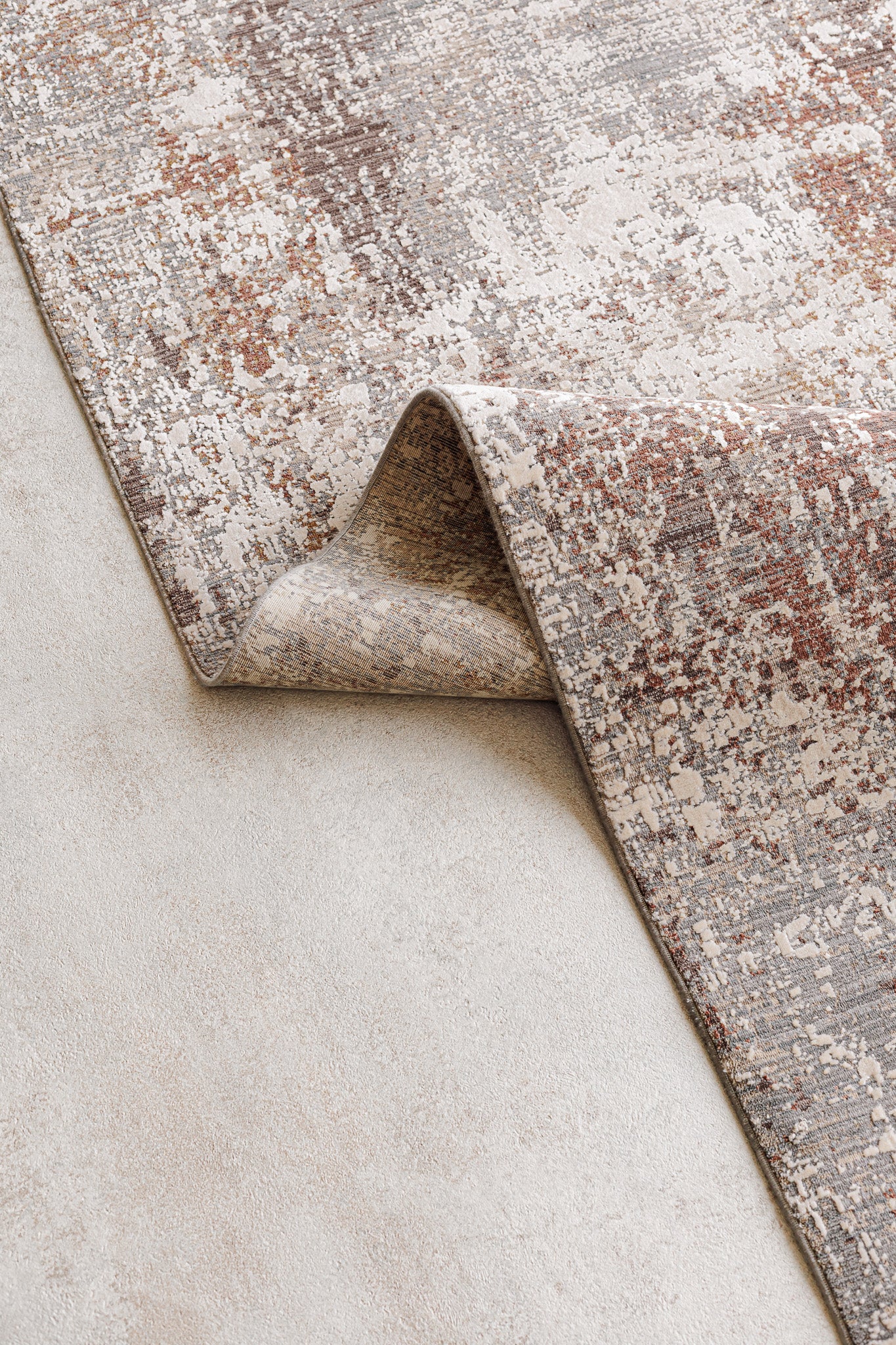 Alfombra Lux Turco White Brown- de Salón