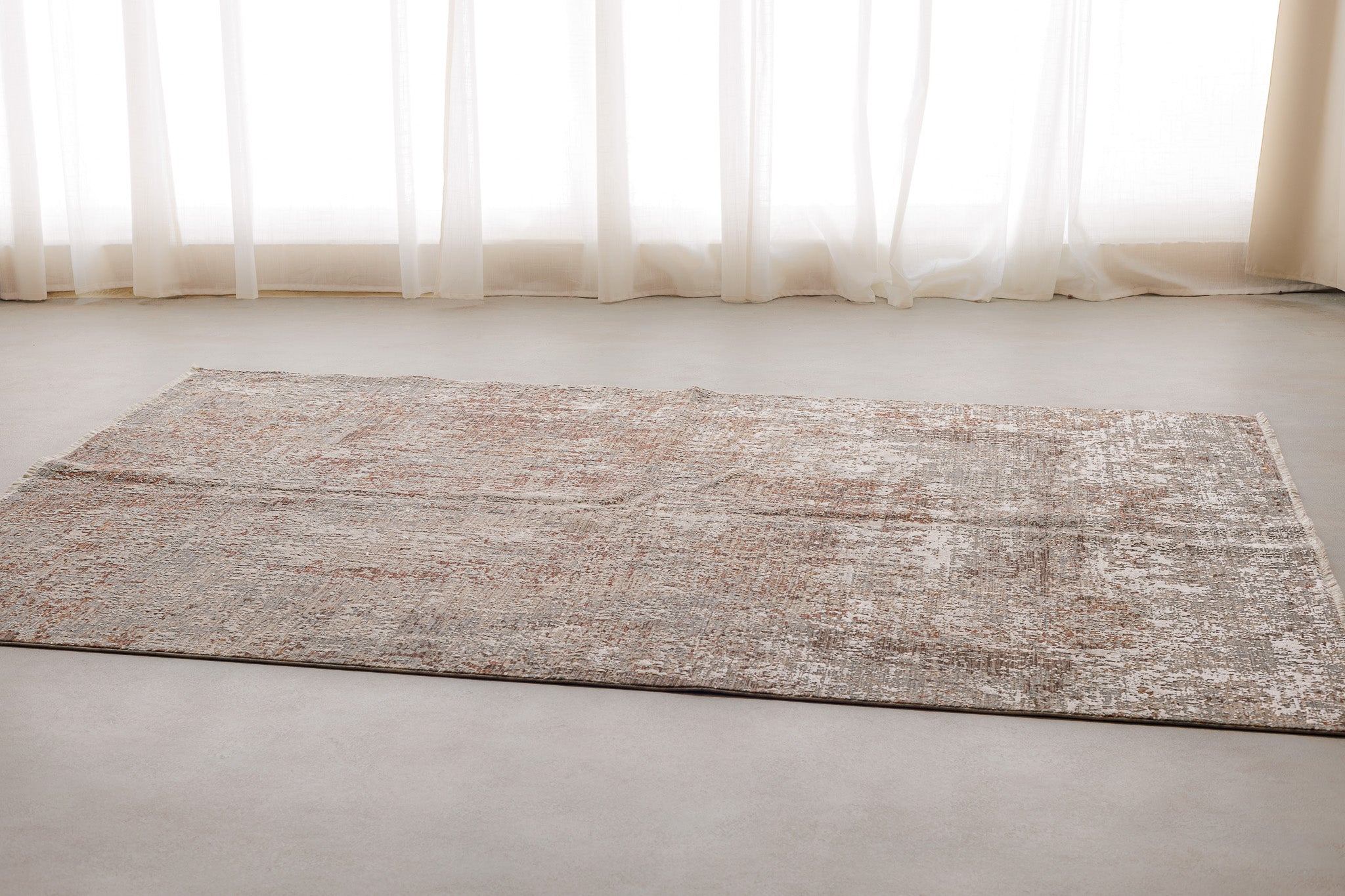 Alfombra Lux Turco White Brown- de Salón