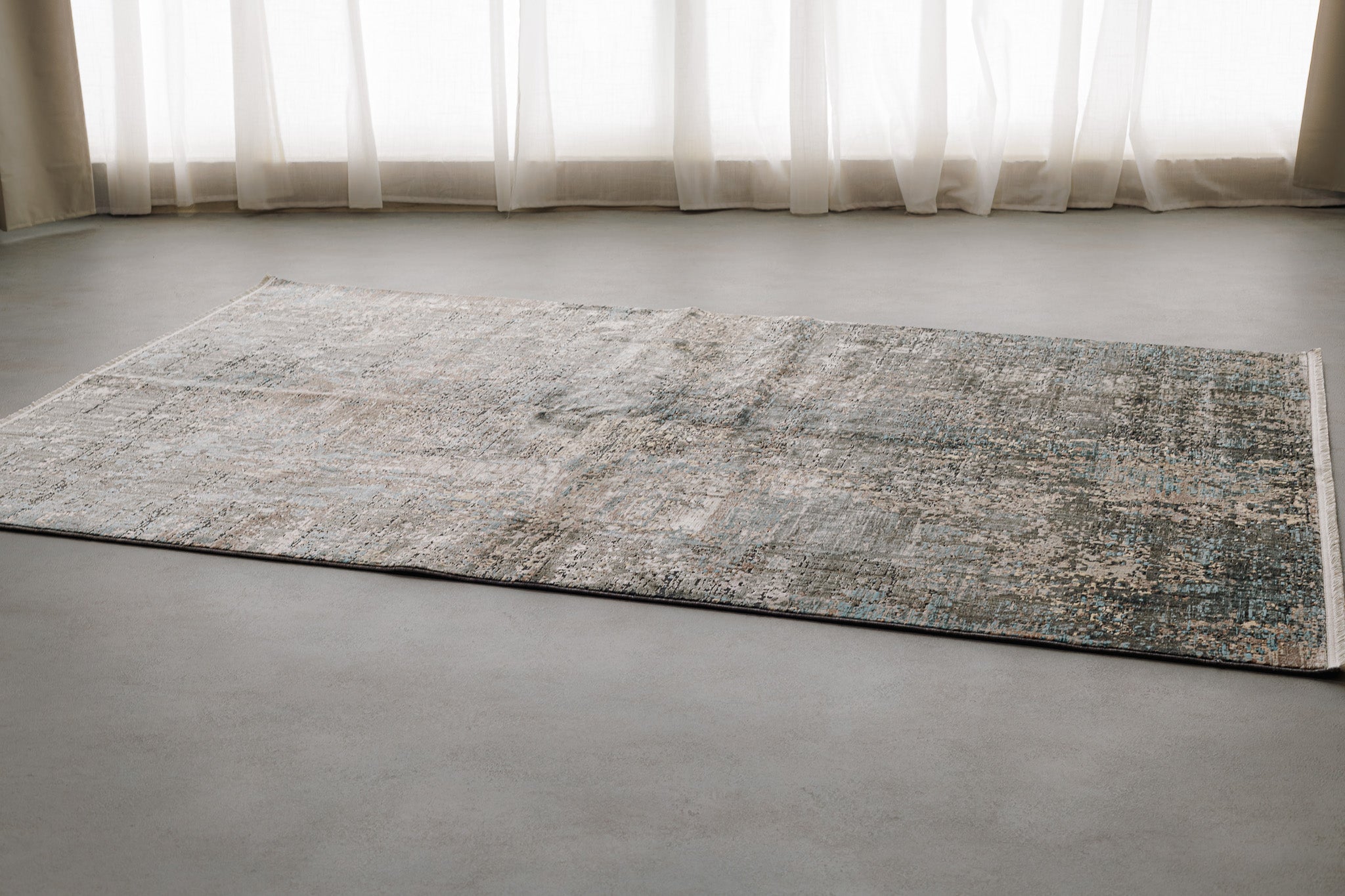 Alfombra Lux Turco Green Modern - de Salón