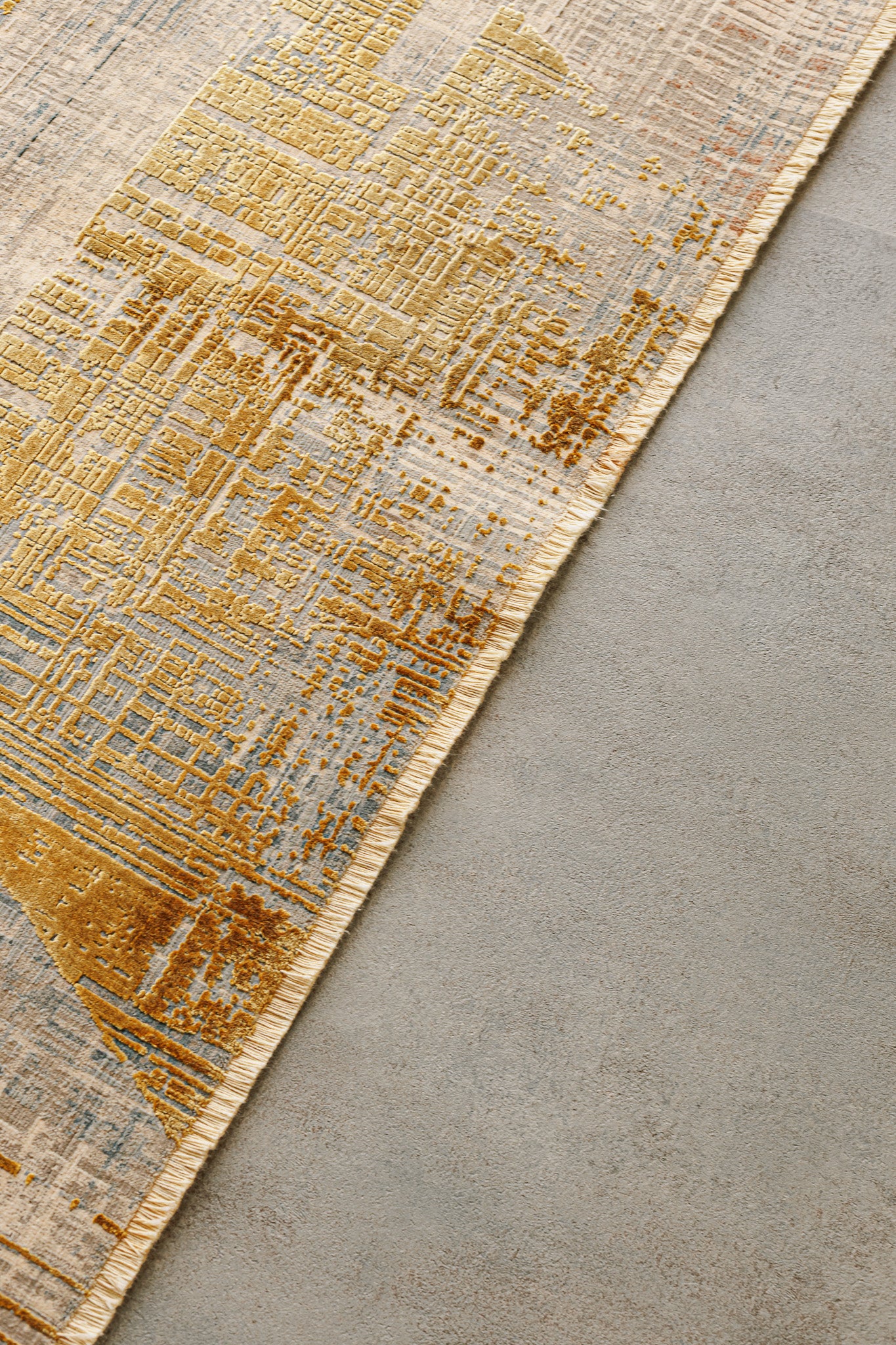 Teppich Lux Türkisch Golden Desing – Wohnzimmerteppich