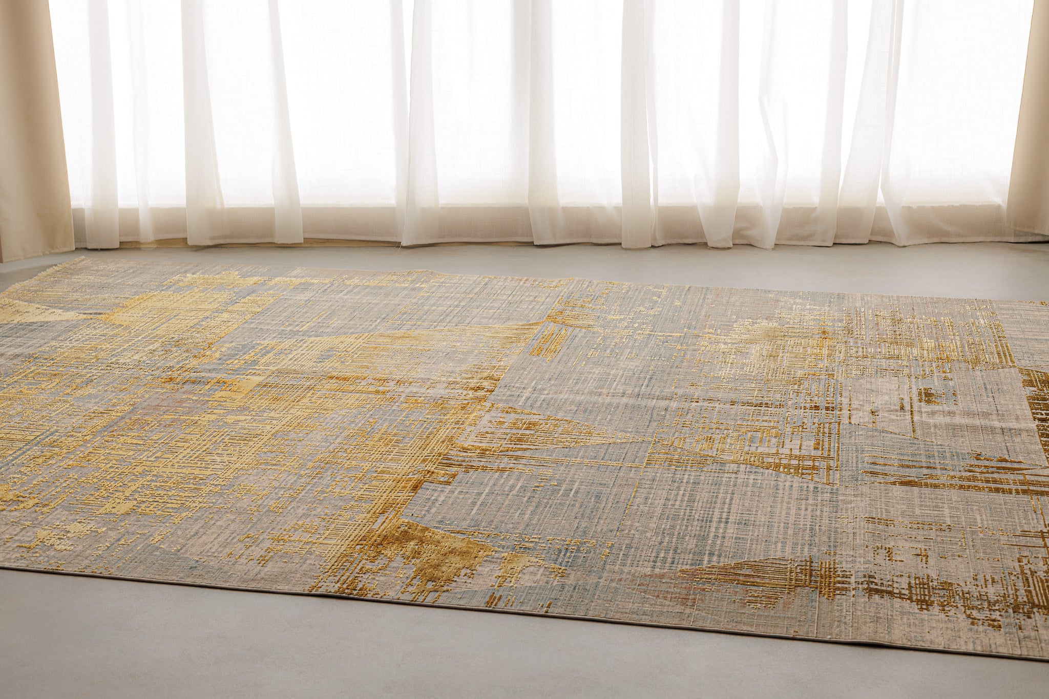 Teppich Lux Türkisch Golden Desing – Wohnzimmerteppich