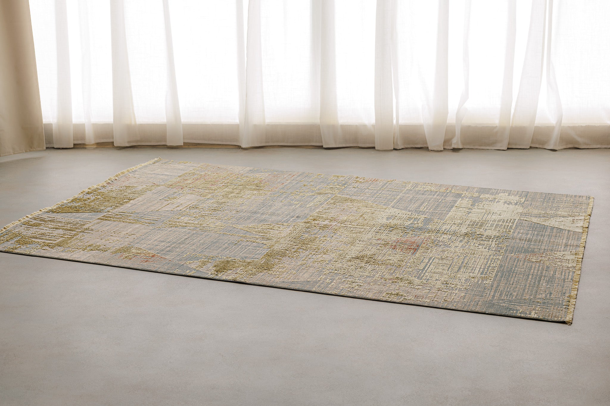 Teppich Lux Türkisch Golden Desing – Wohnzimmerteppich