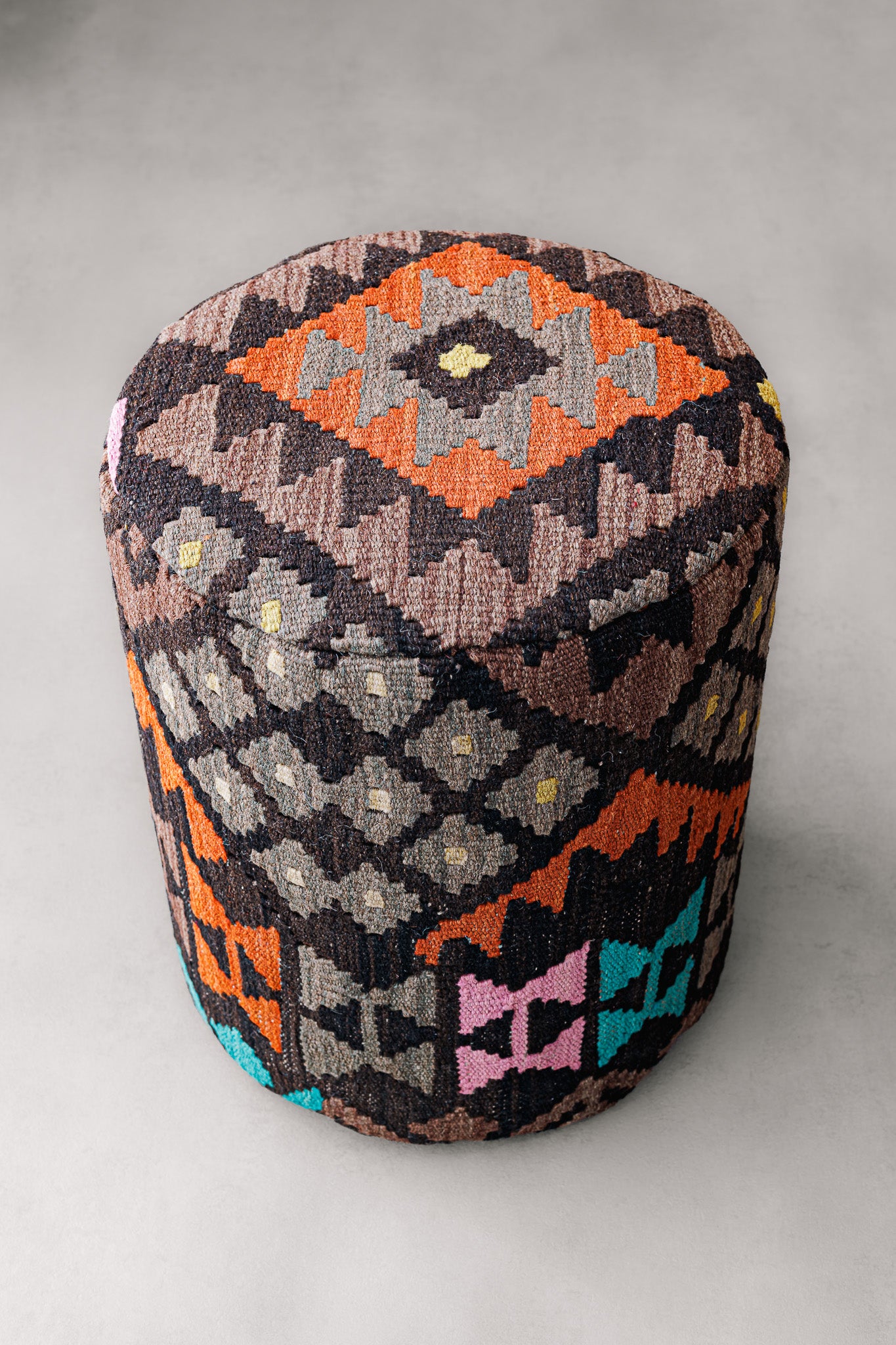 Puf Redondo Kilim Mai Mai - 37x42cm