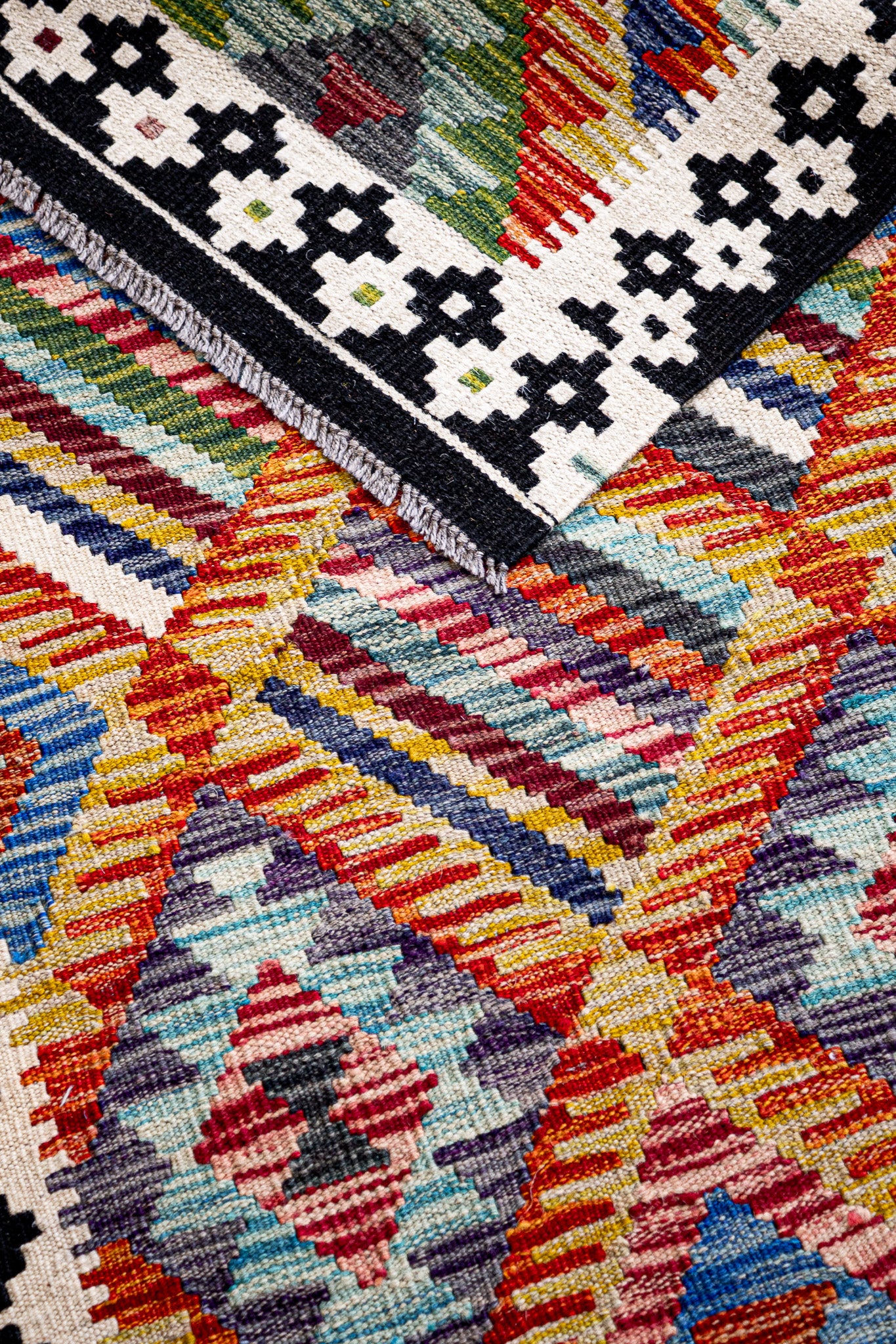Alfombra Kilim Mai Mai 100% Lana - 81x122cm