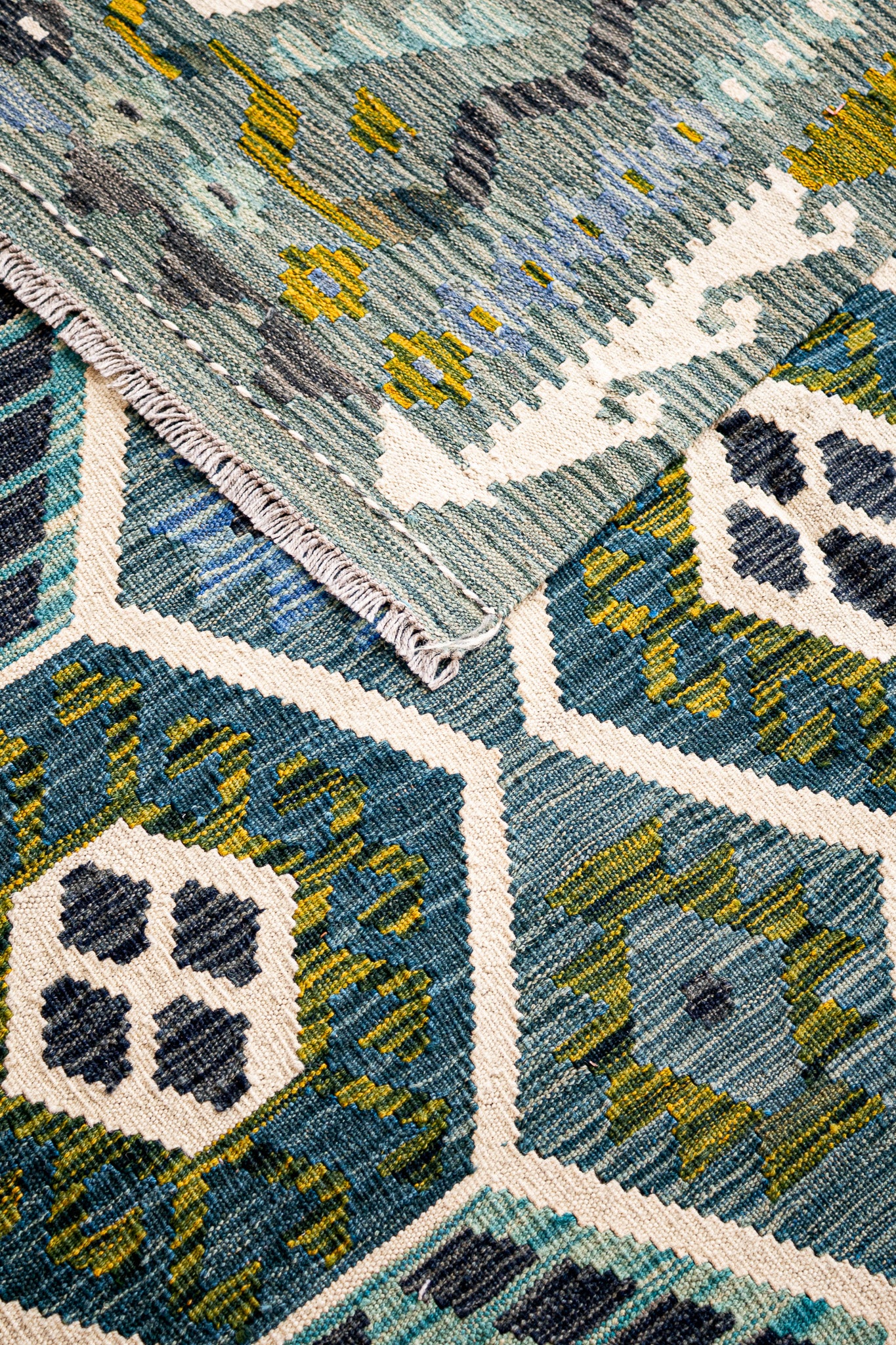Alfombra Kilim Mai Mai 100% Lana - 208x297cm
