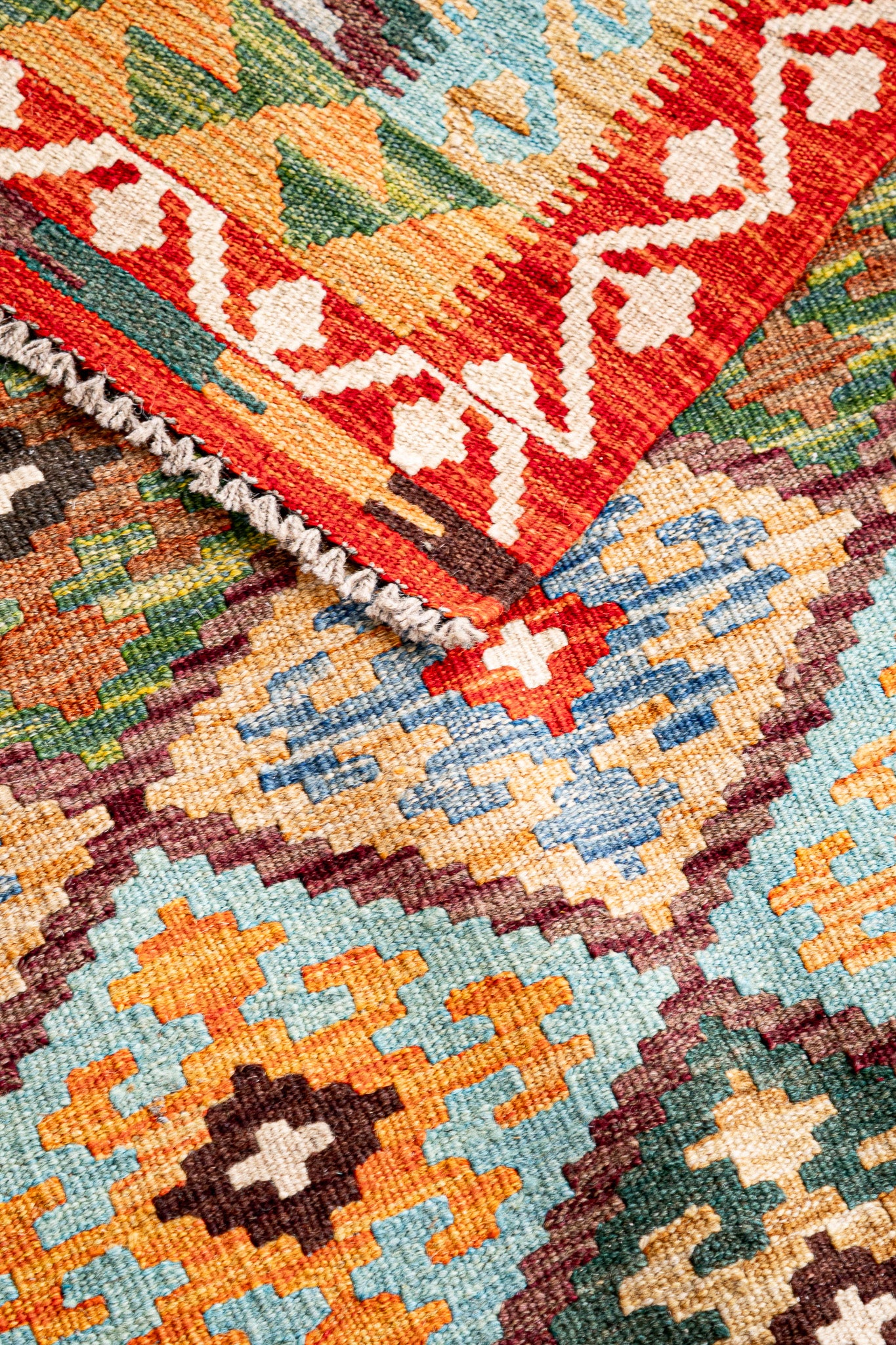 Alfombra Kilim Mai Mai 100% Lana - 100x149cm