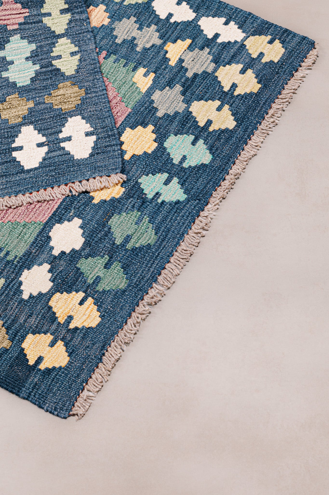 Teppich Kelim Mai Mai - 100 % Wolle - 75x124cm