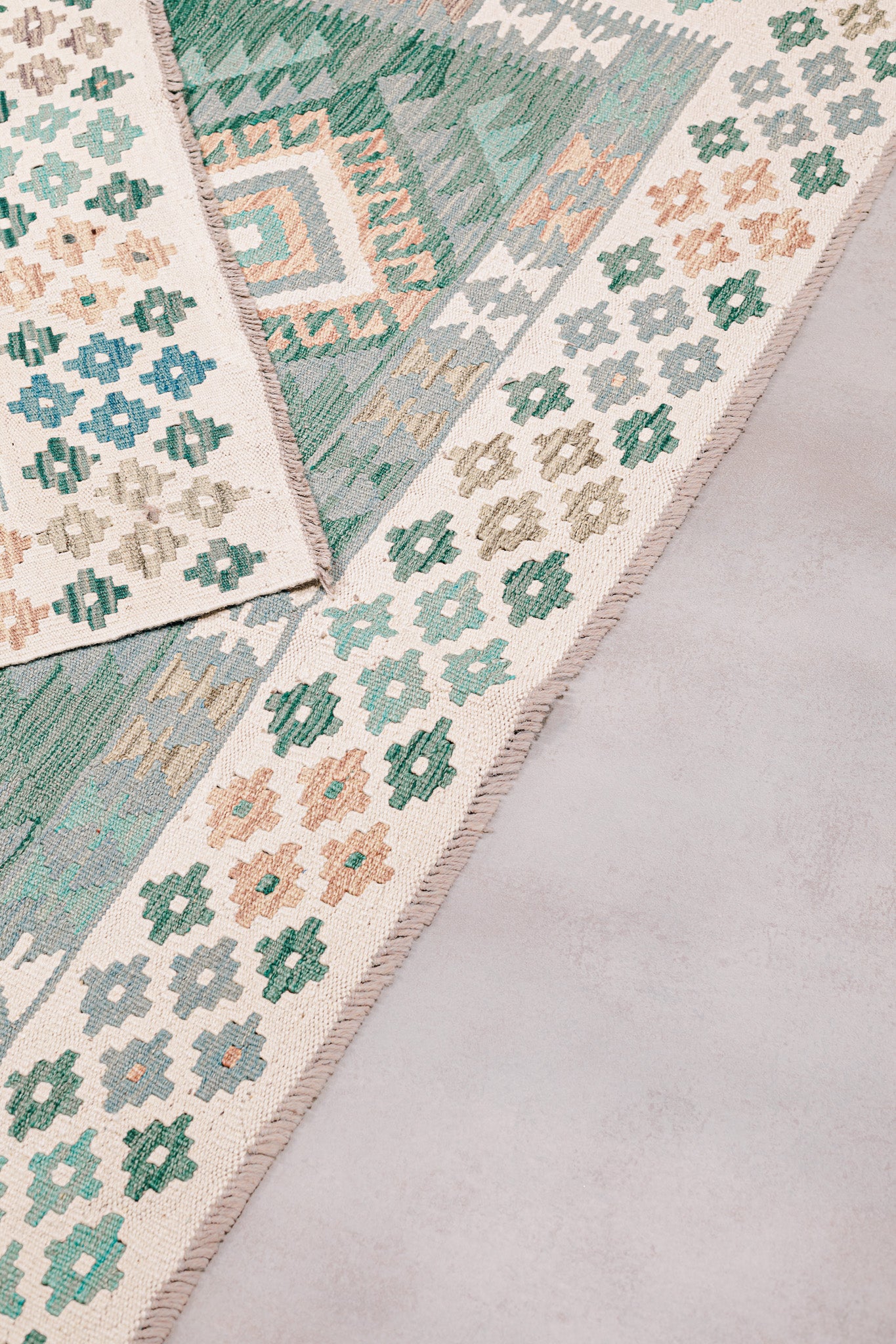 Teppich Kelim Mai Mai - 100 % Wolle - 171x245cm