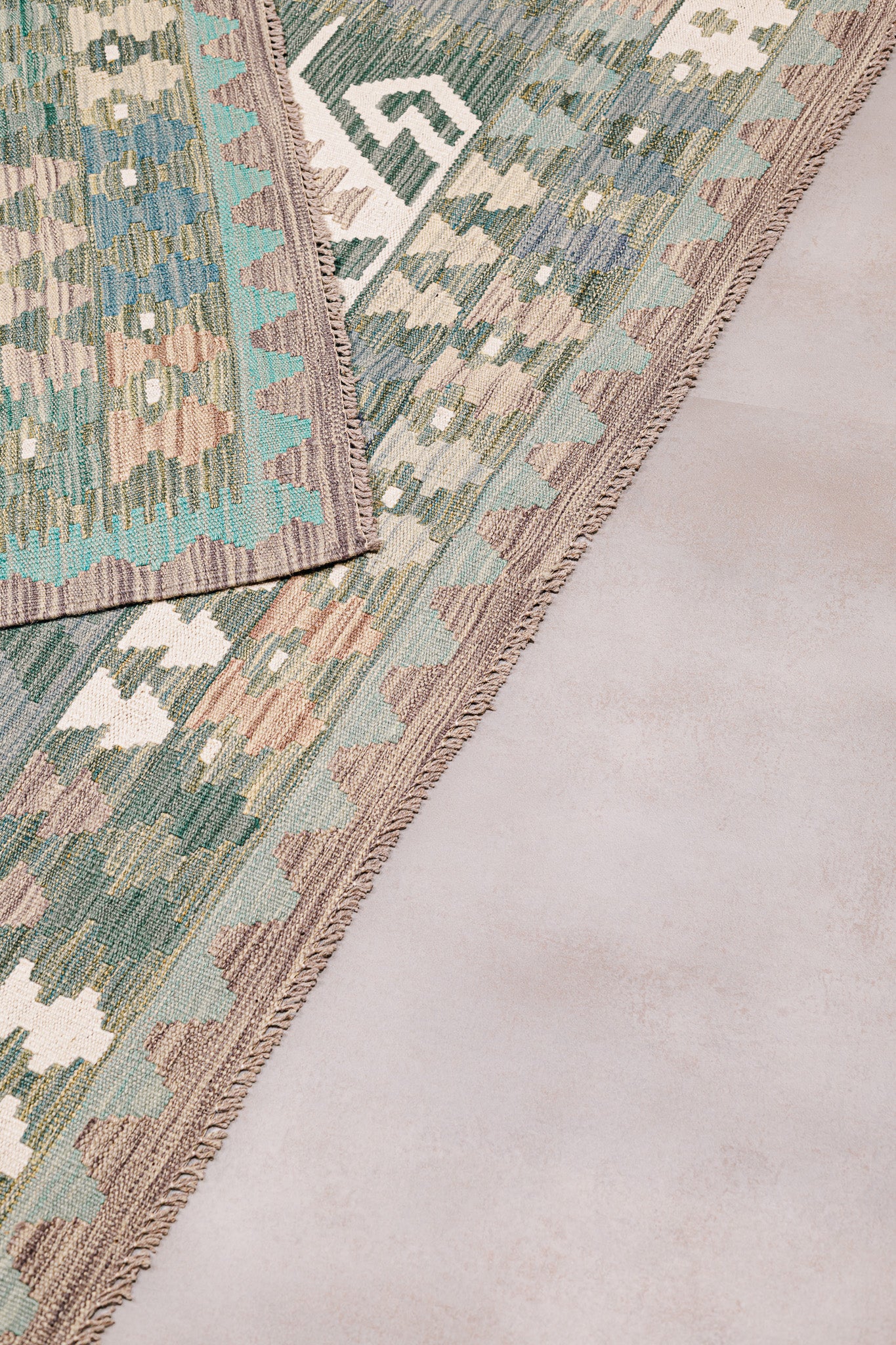 Teppich Kelim Mai Mai - 100 % Wolle - 167x237cm