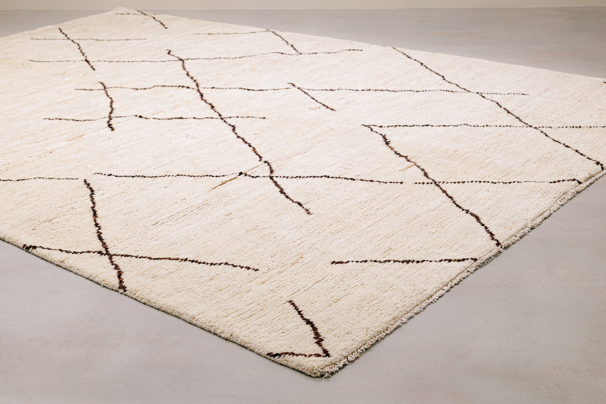 Alfombra Tribal Moroccan- 100% Lana