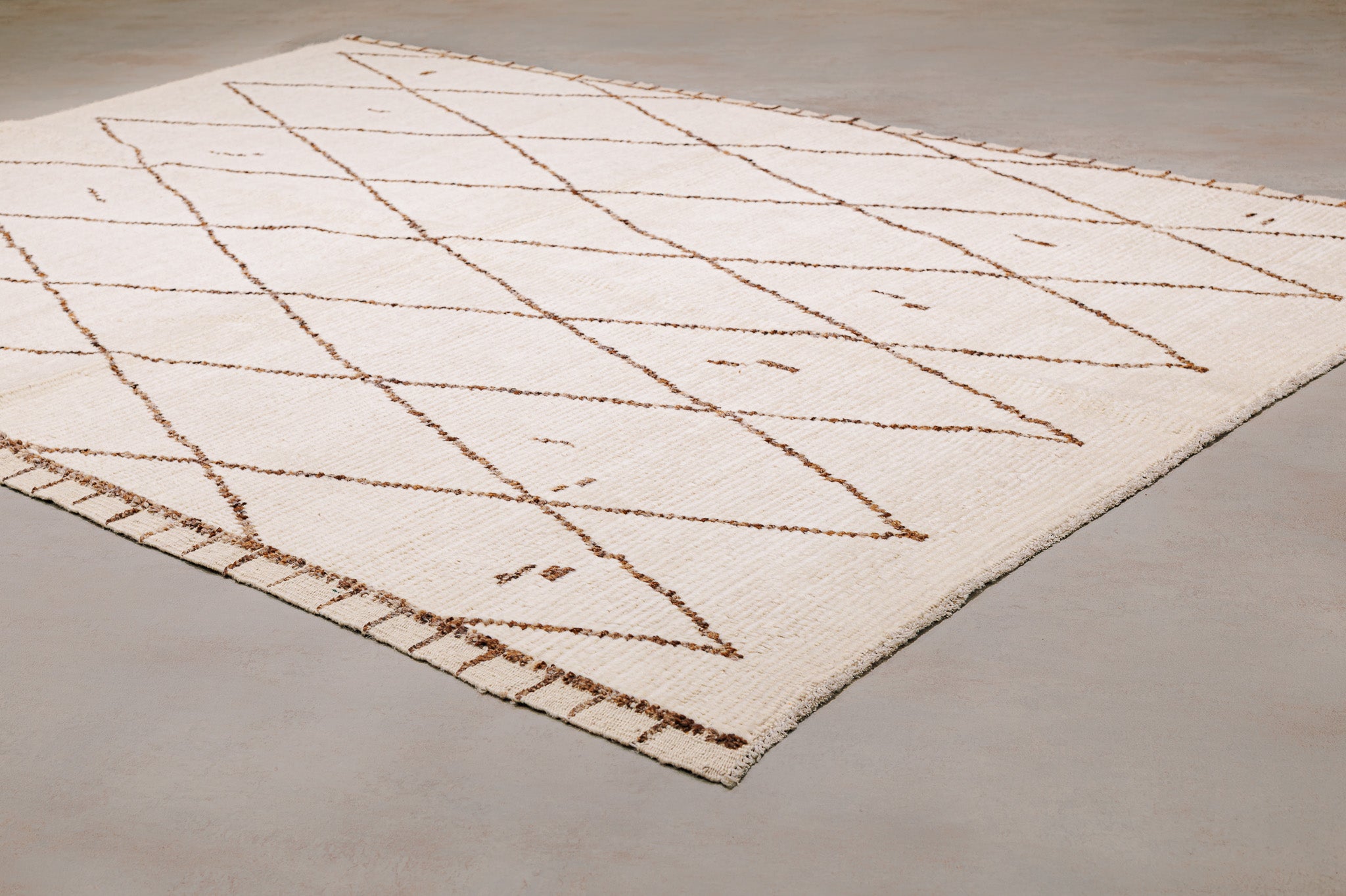 Alfombra Tribal Moroccan- 100% Lana