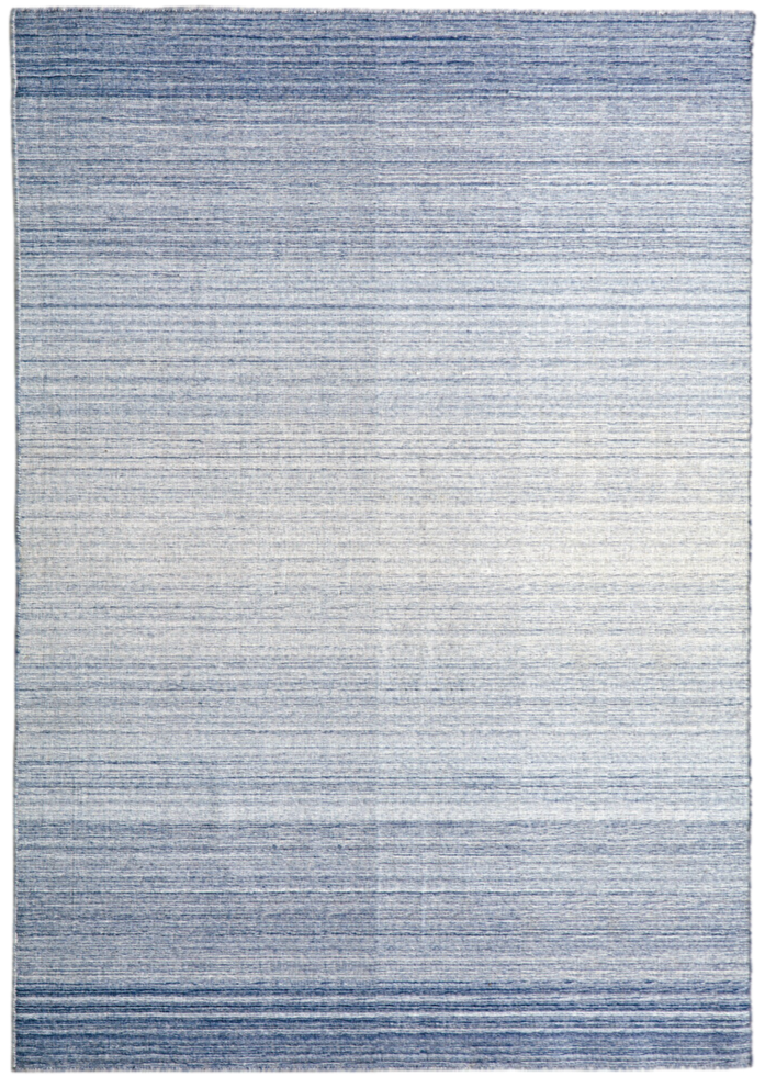 ︎ Alfombra Horizon Interior Poliester Azul Grande