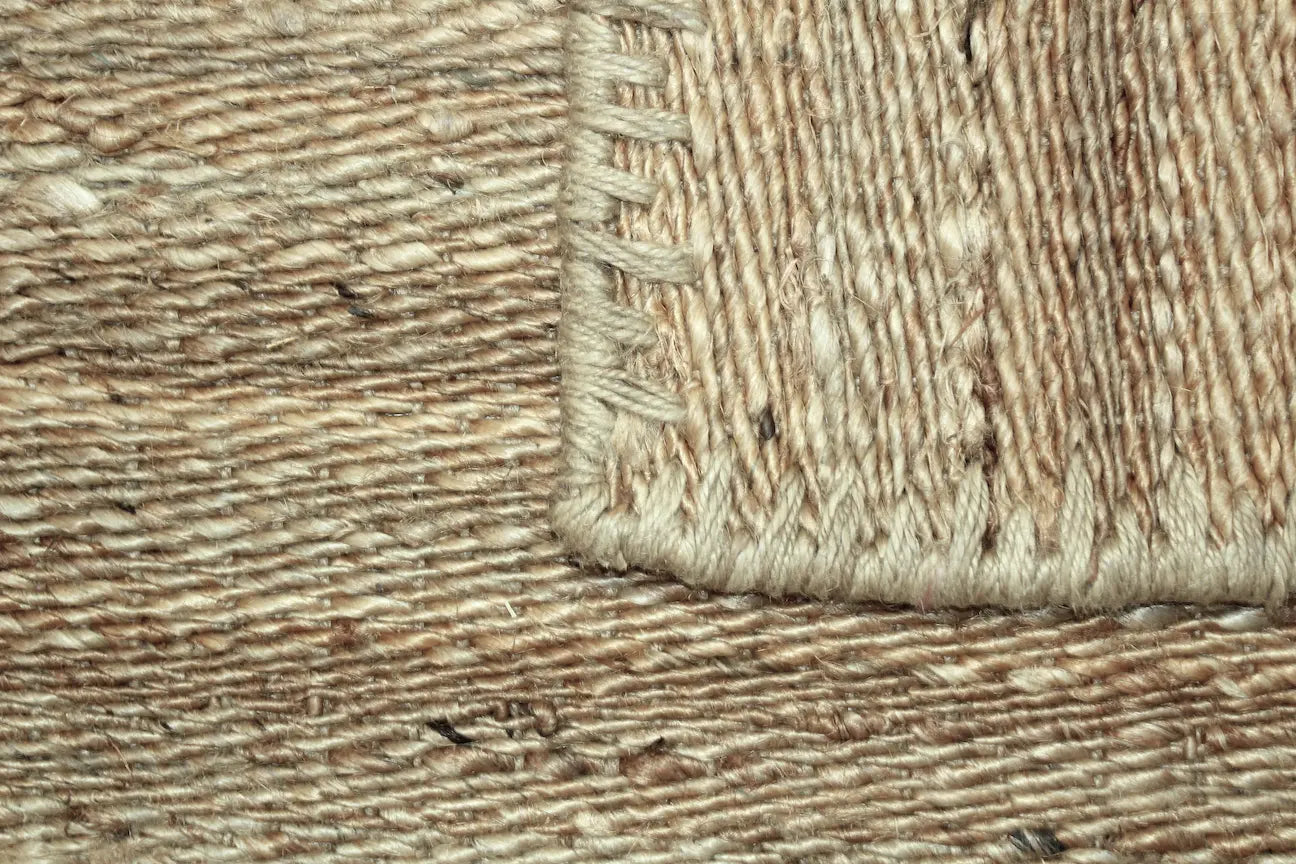 Merida Jute-Teppich - Beige, Flachgewebe