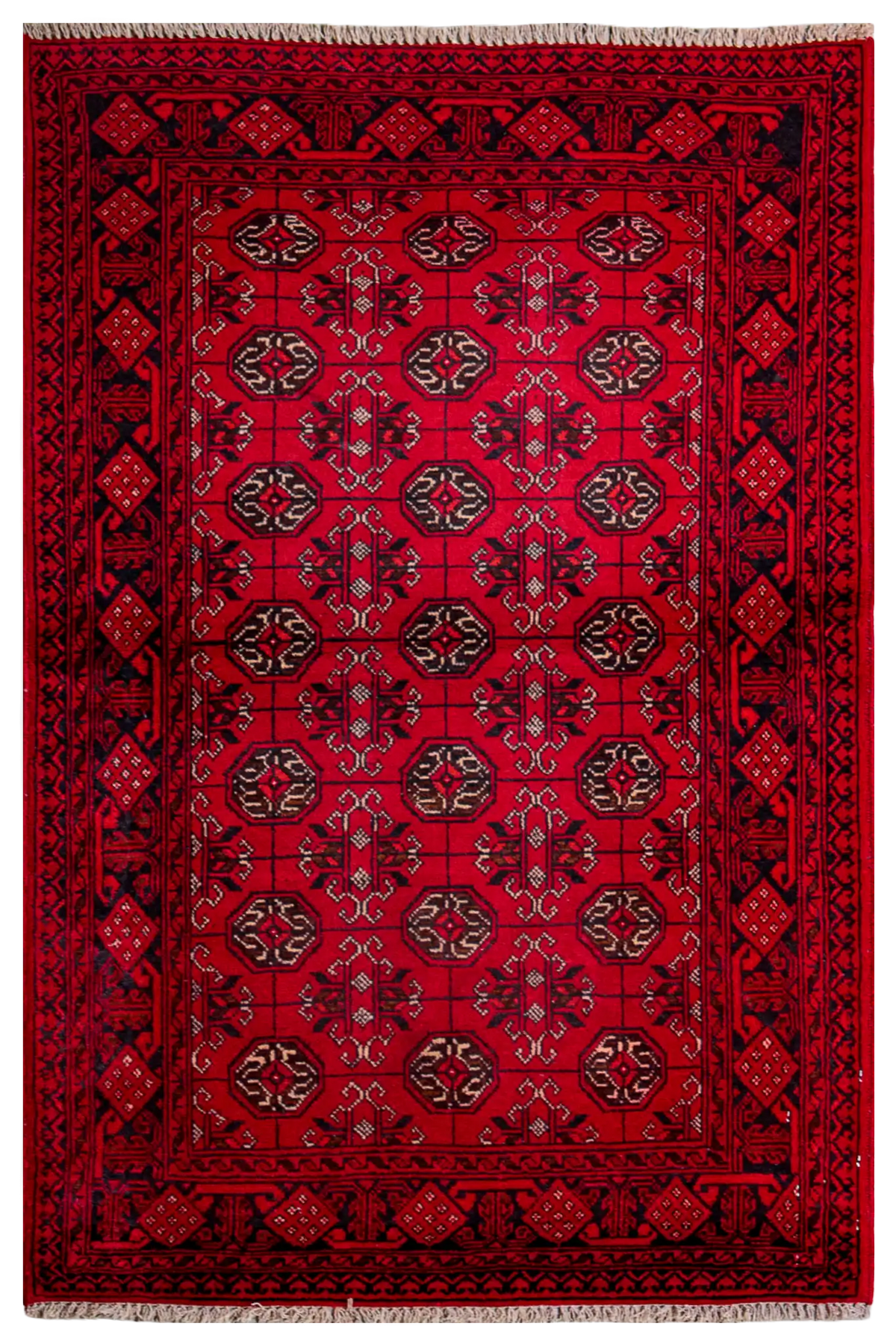 Teppich Wollte Handgeknüpfter Roter – 77x117cm