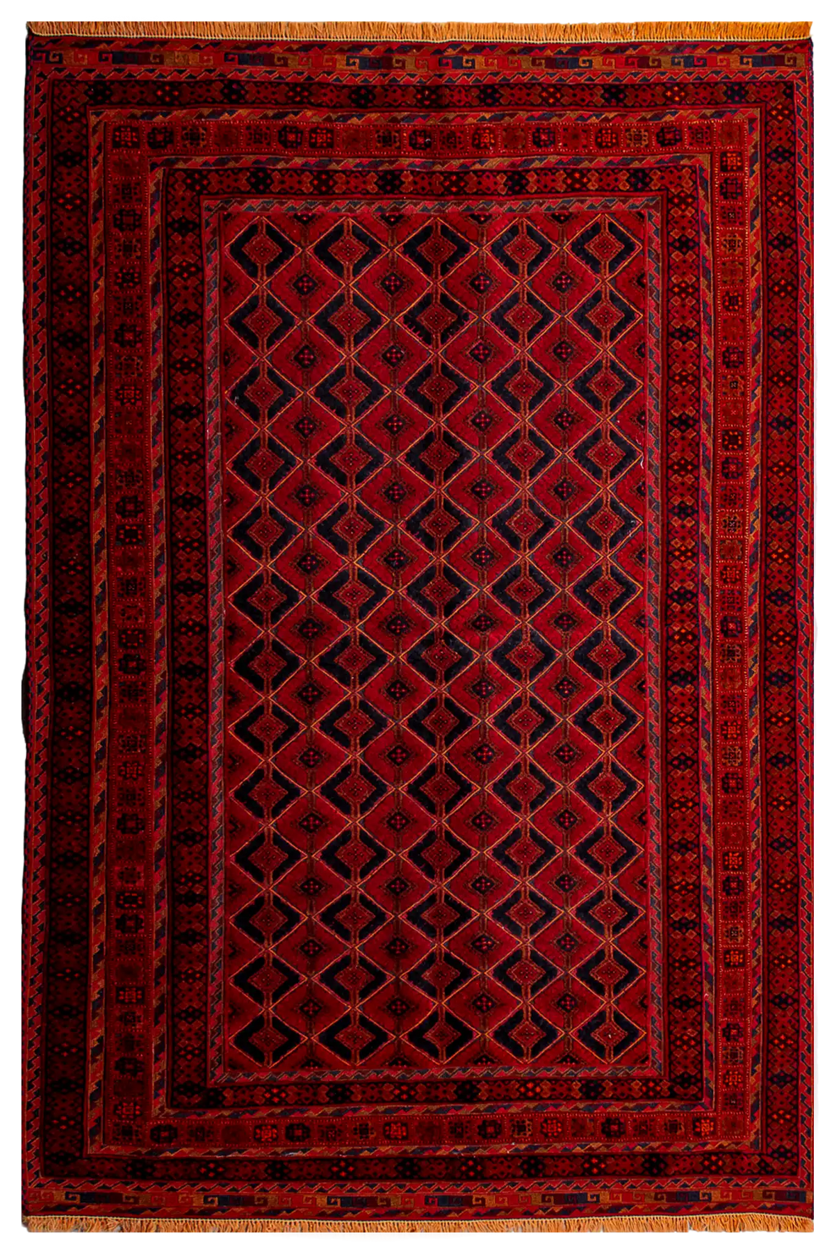Teppich Wollte Handgeknüpfter Roter – 156x195cm