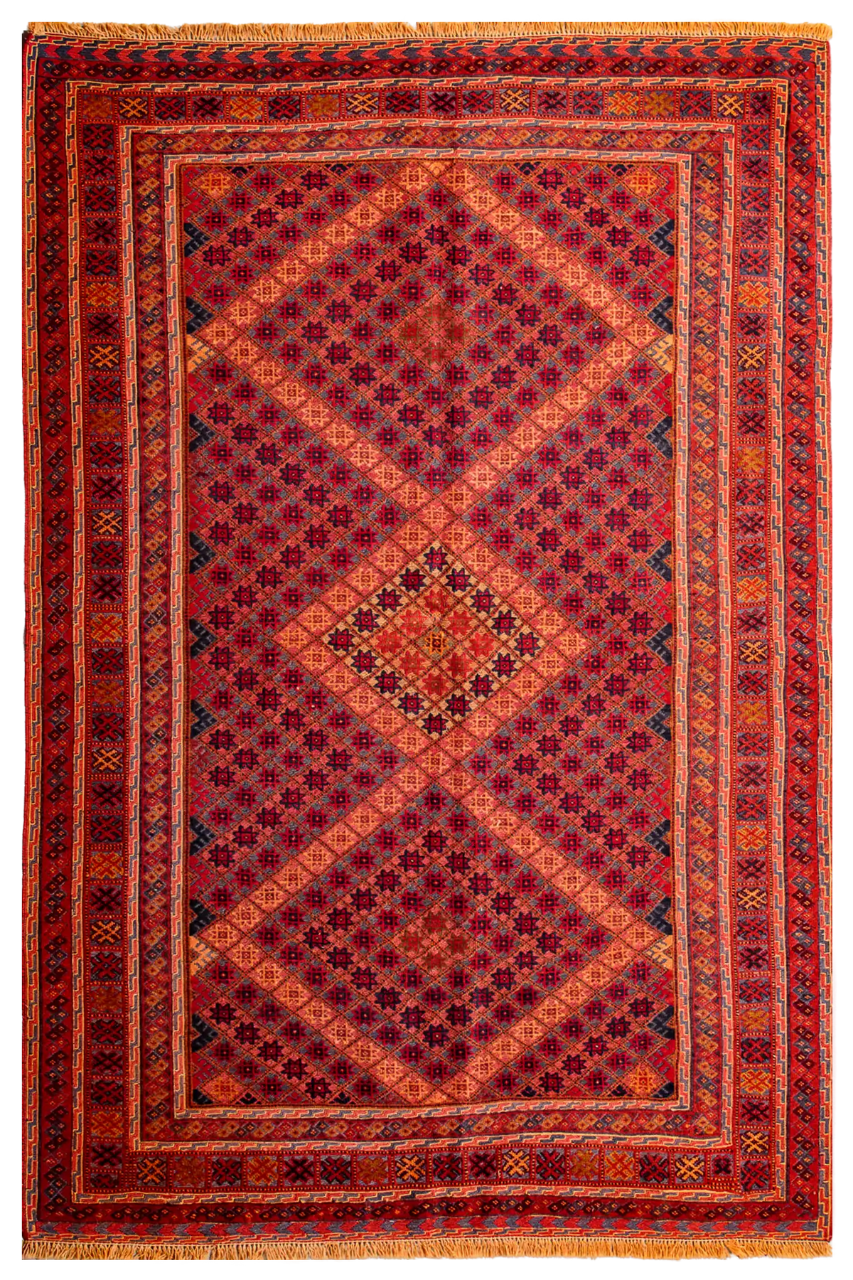 Teppich Wollte Handgeknüpfter Roter – 148x200cm