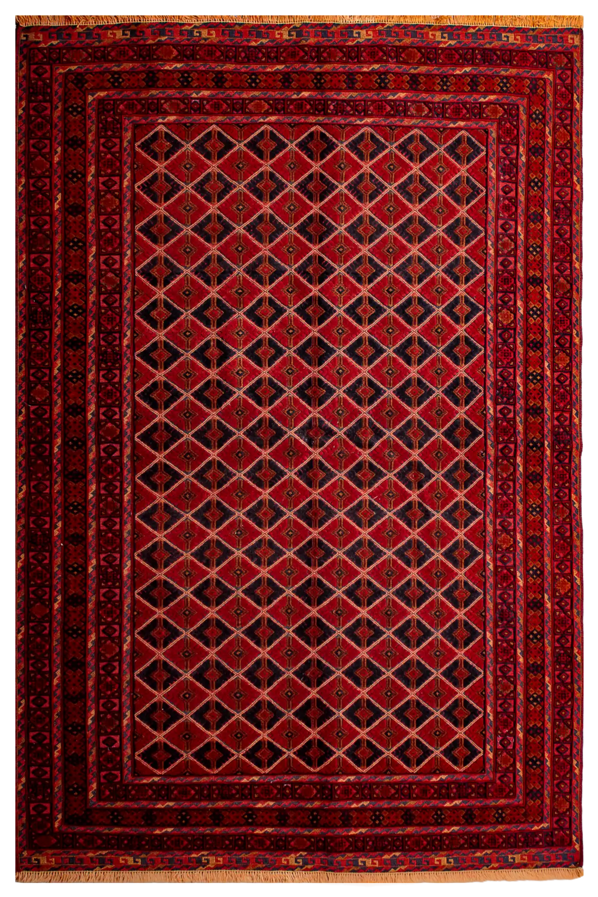 Teppich Wollte Handgeknüpfter Roter – 155x198cm