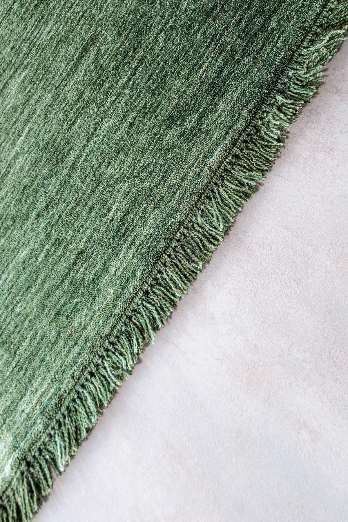 Rug Moon Green - Large Wool Living Room