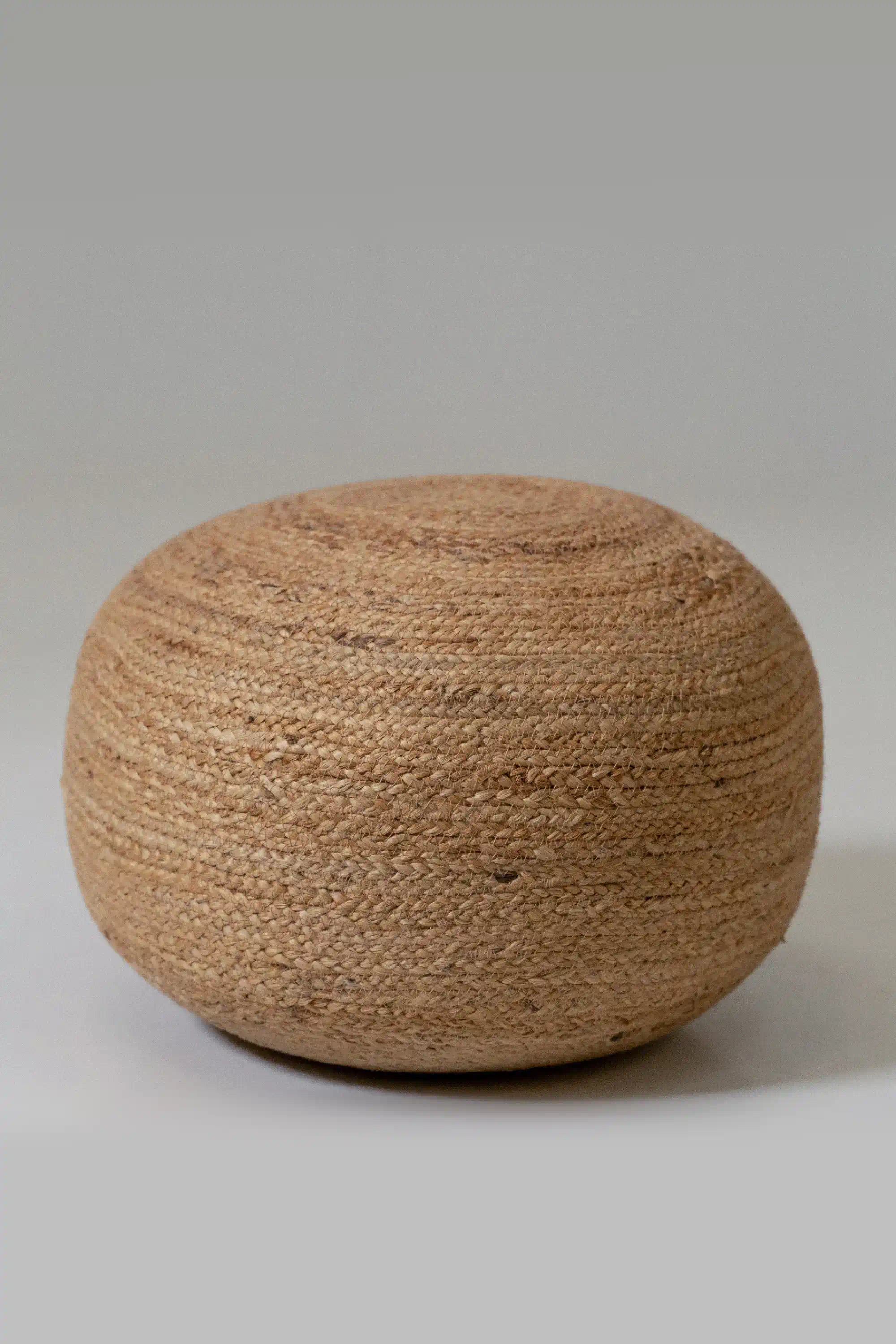 Puf yute 7825 Nature 30x50 - Redondo Boho