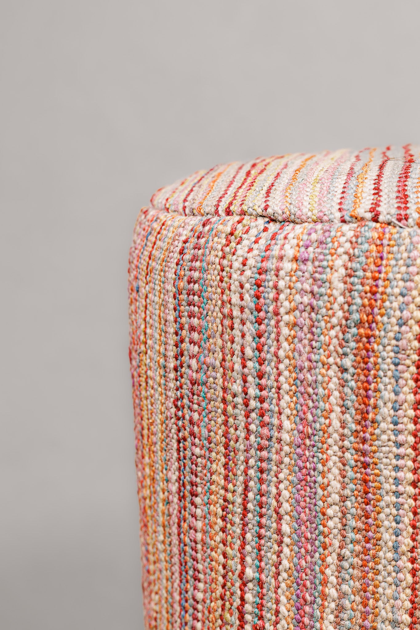 Puf Redondo Yakatoot - Multicolor - 37x42cm