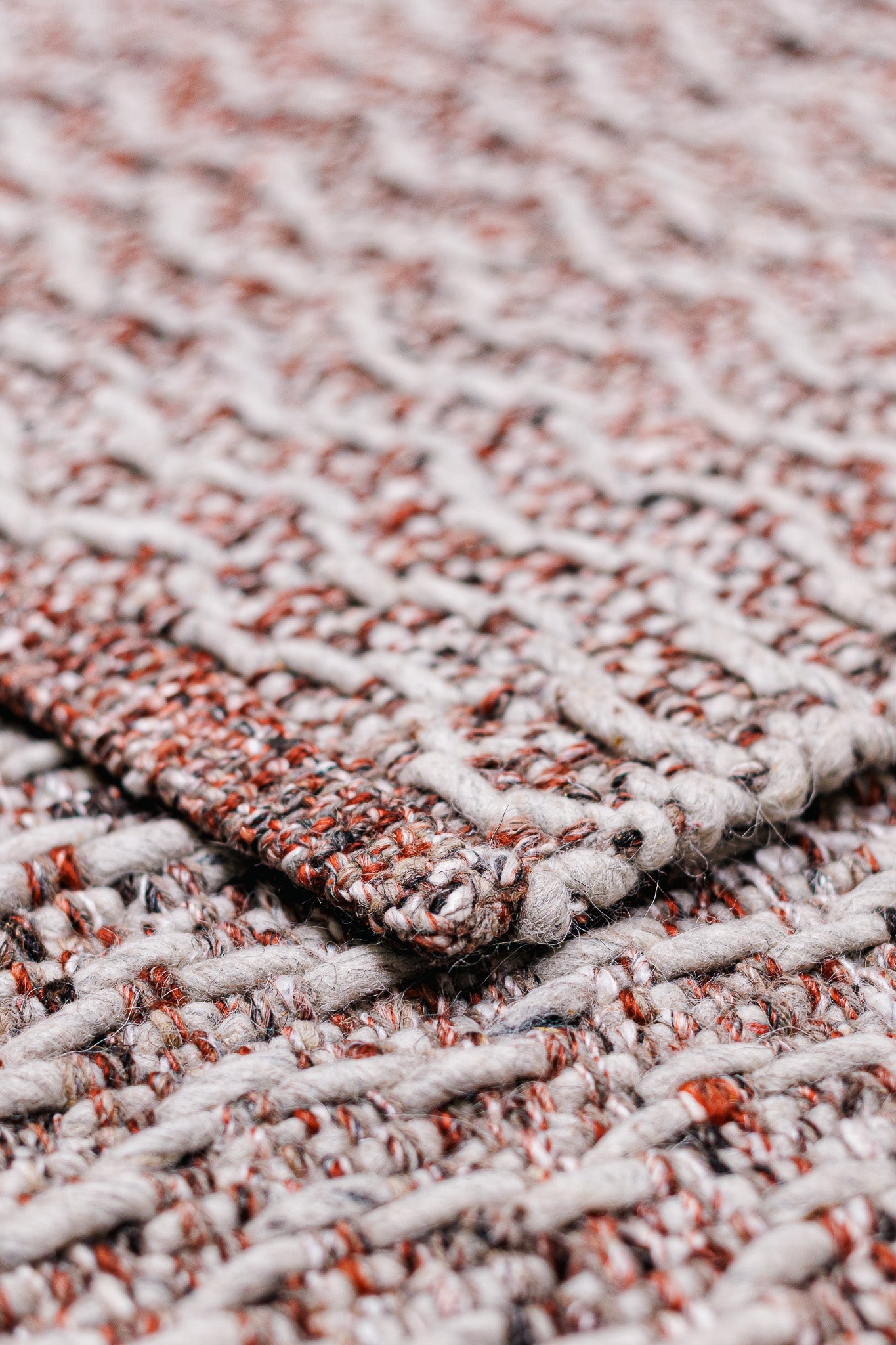 Alfombra Nat Rust - 100% Lana