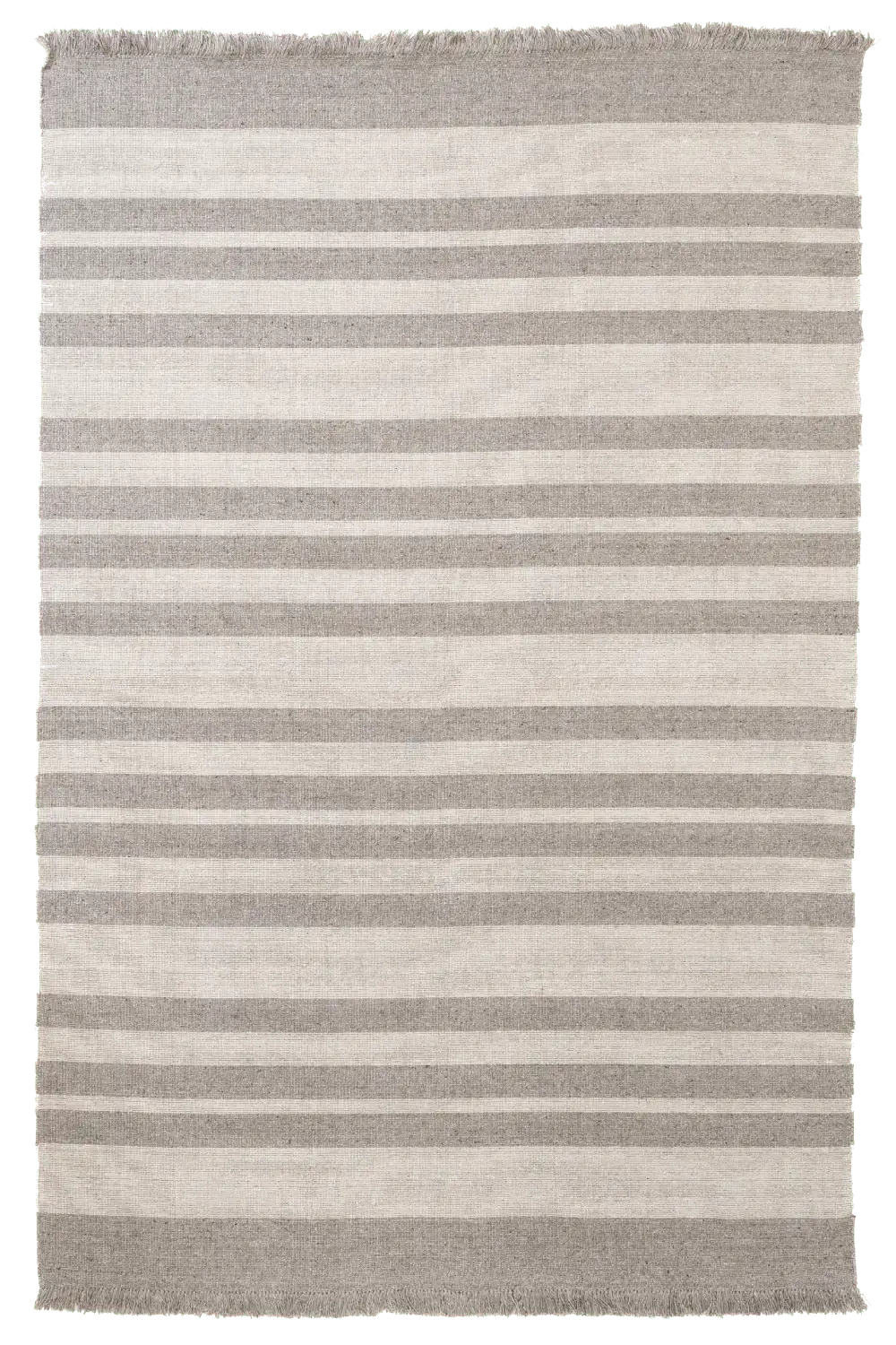 Alfombra Cherai Gris - Lana hecha a mano 200x300