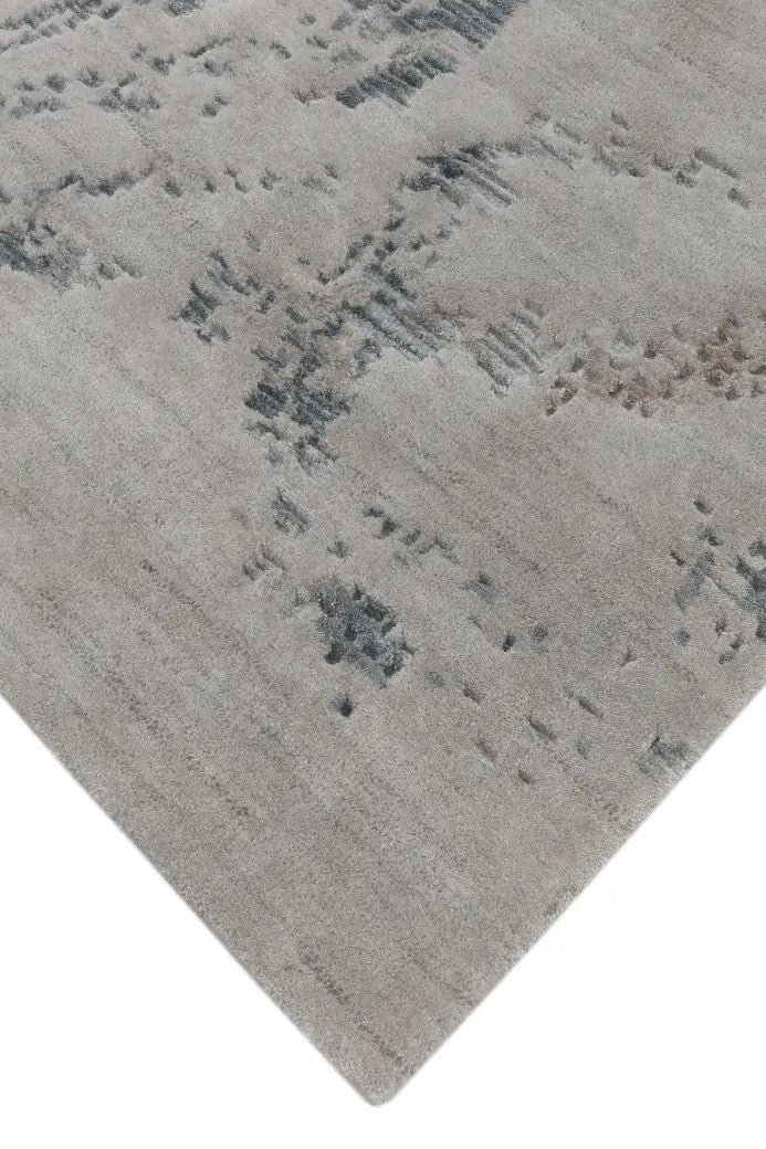 Alfombra Laguna - Gris azulada, grande, para el Salón