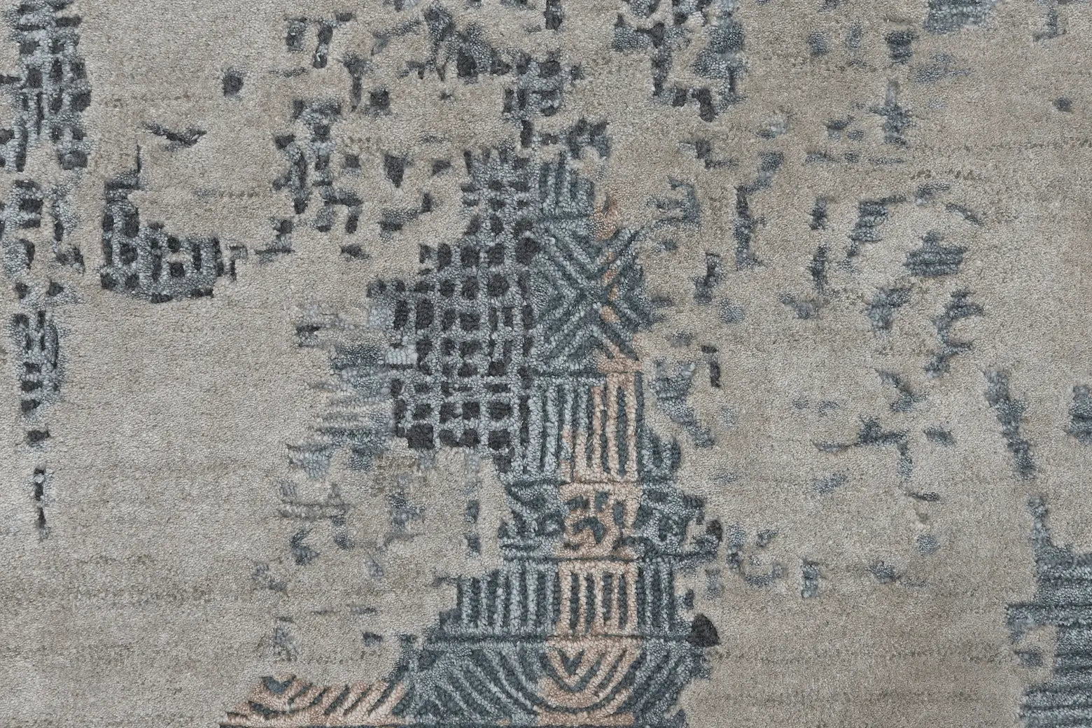 Laguna Rug - Bluish Gray, Large, for the Living Room