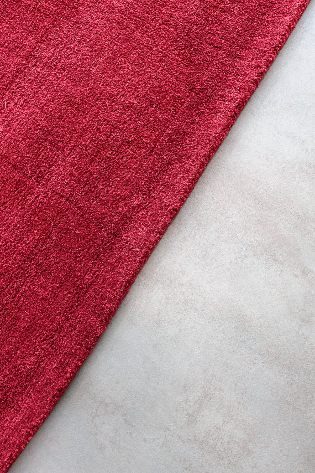 Teppich Togo Red – Weicher Polyester-Teppich für das Wohnzimmer