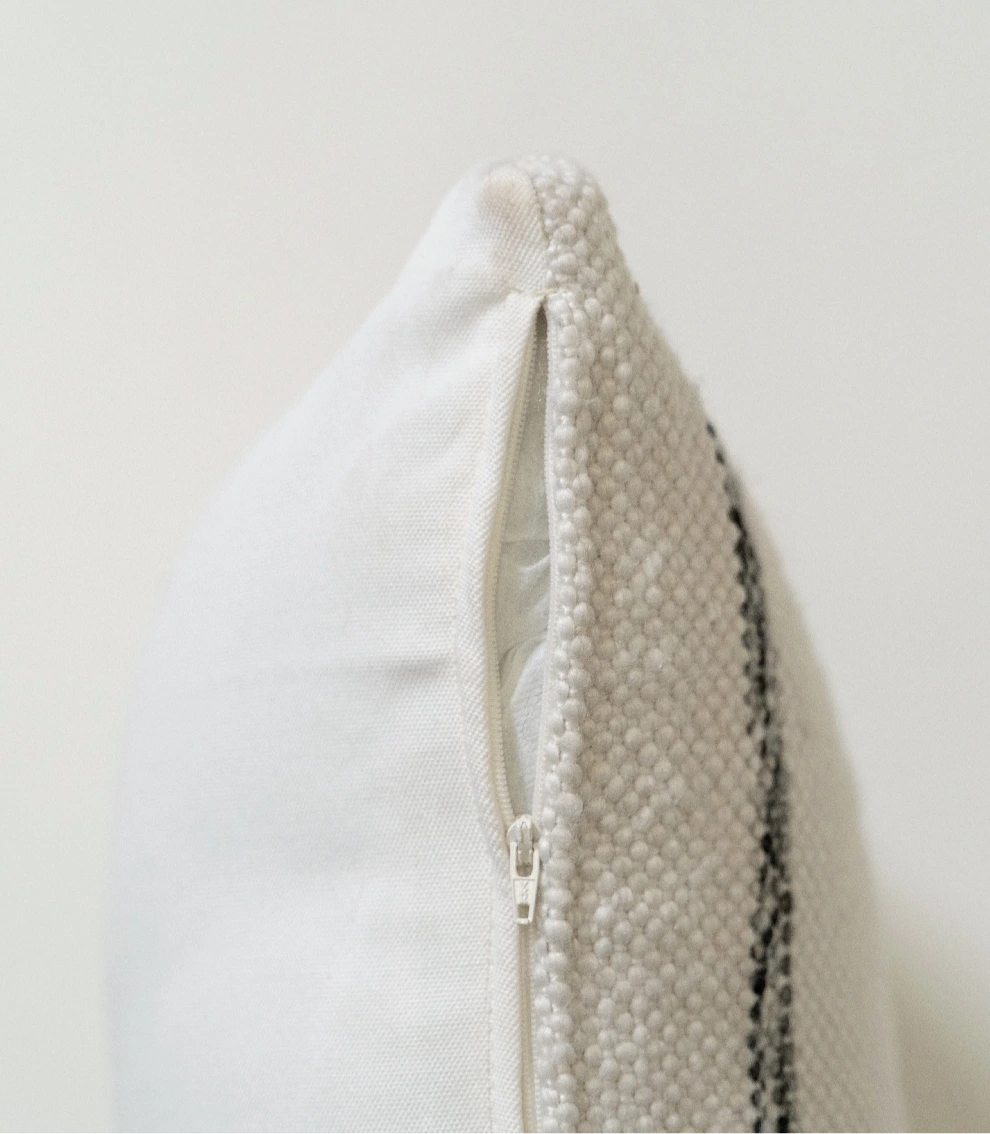 Lines Blanco Gris - de Poliéster