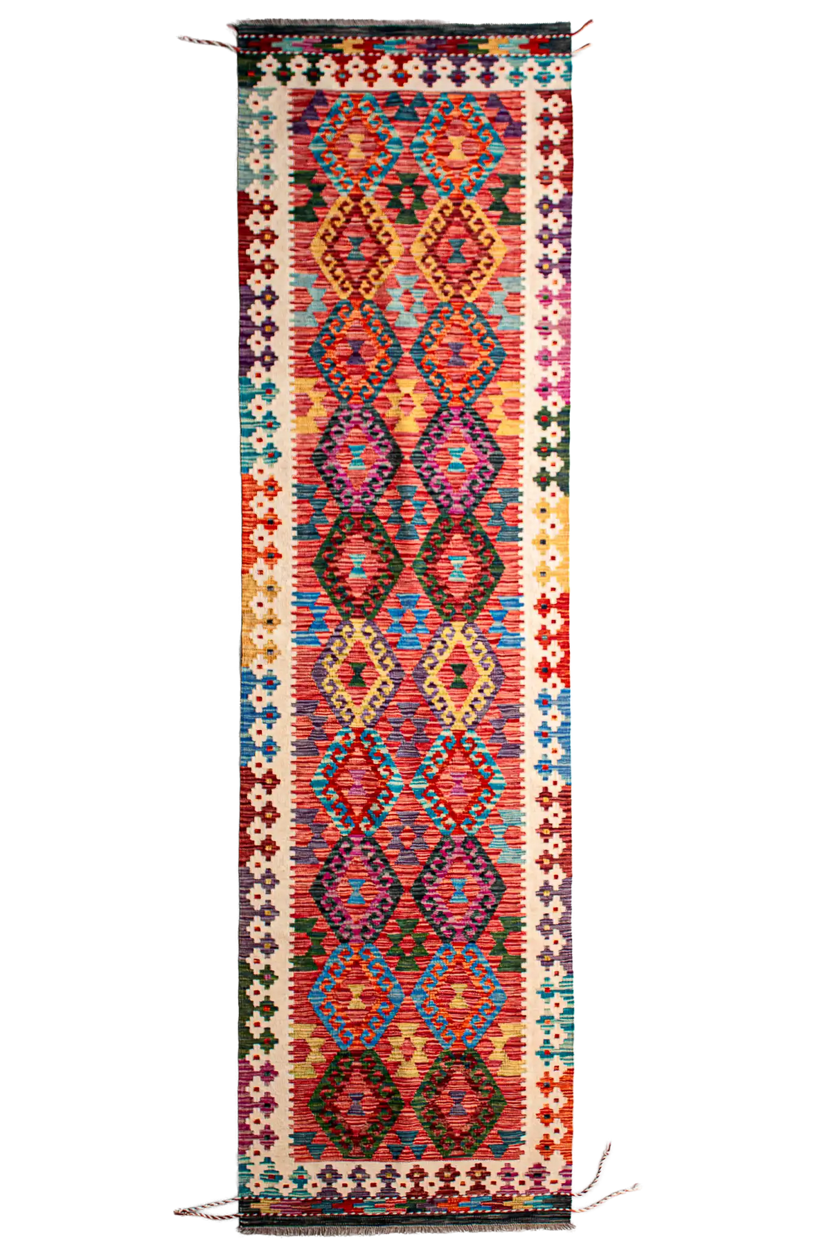 Alfombra Kilim Mai Mai 100% Lana - 87x304cm
