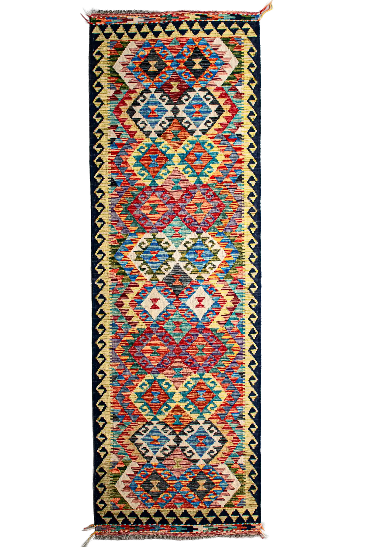 Alfombra Kilim Mai Mai 100% Lana - 83x249cm