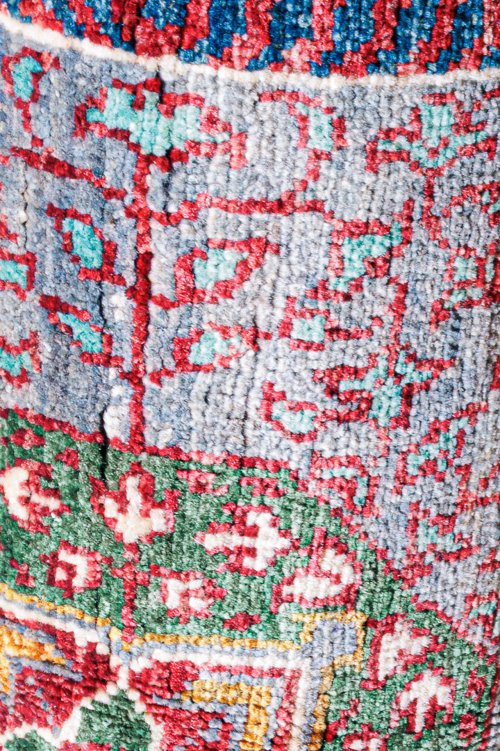 Alfombra Mamluk - para Salón Artesanal Multicolor 177 x 253 cm