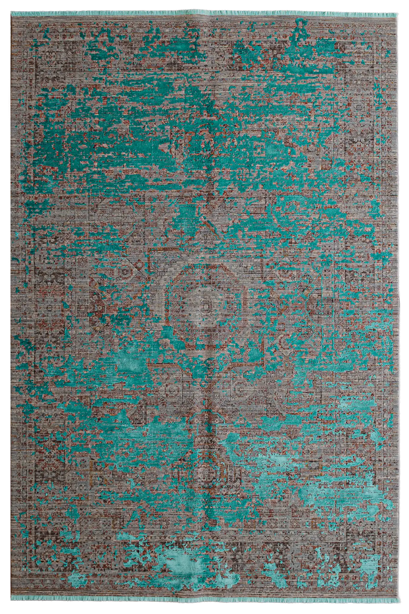 Teppich Lux Türkisch Design Blue – Wohnzimmerteppich