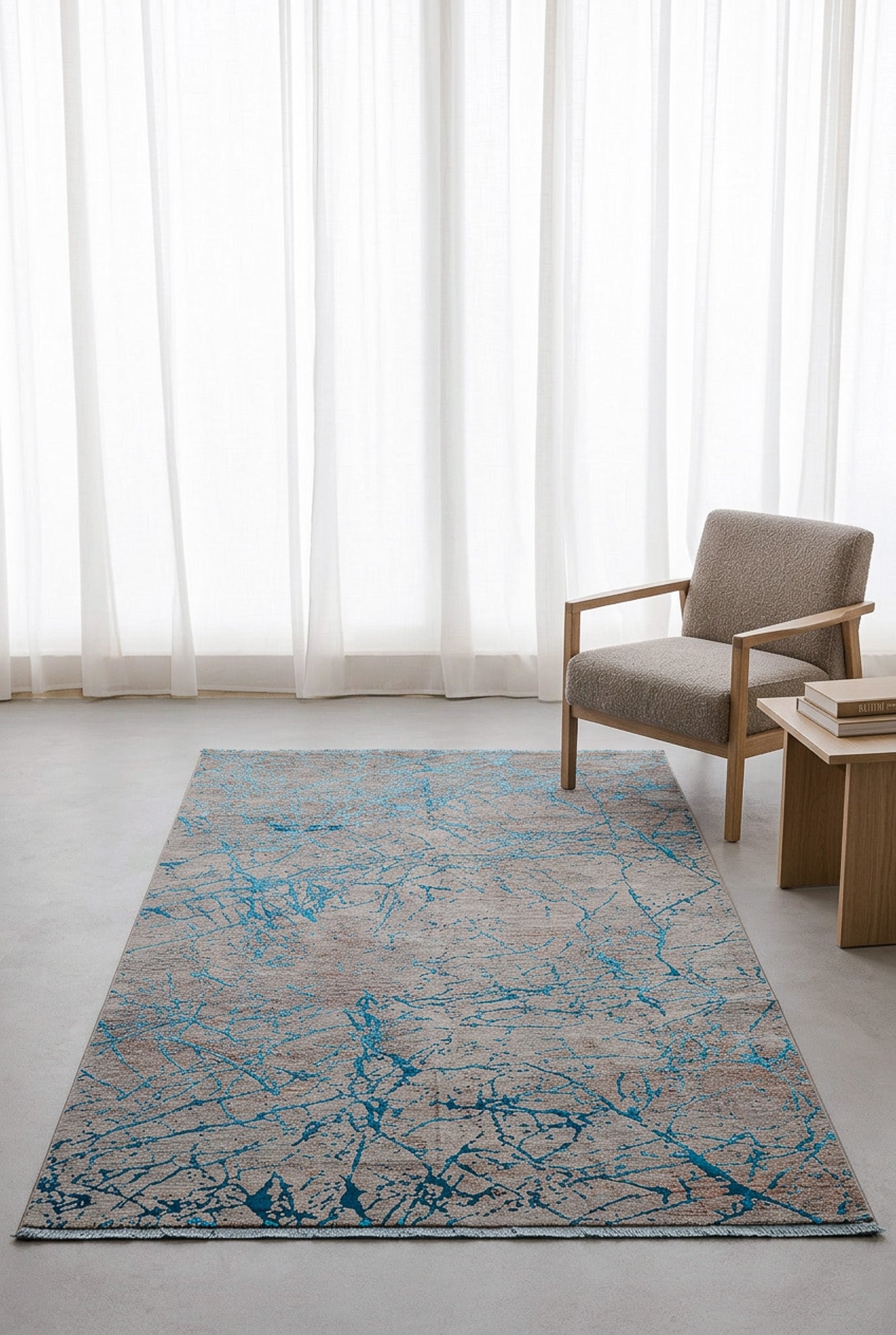 Alfombra Lux Turco Sea Blue - de Salón