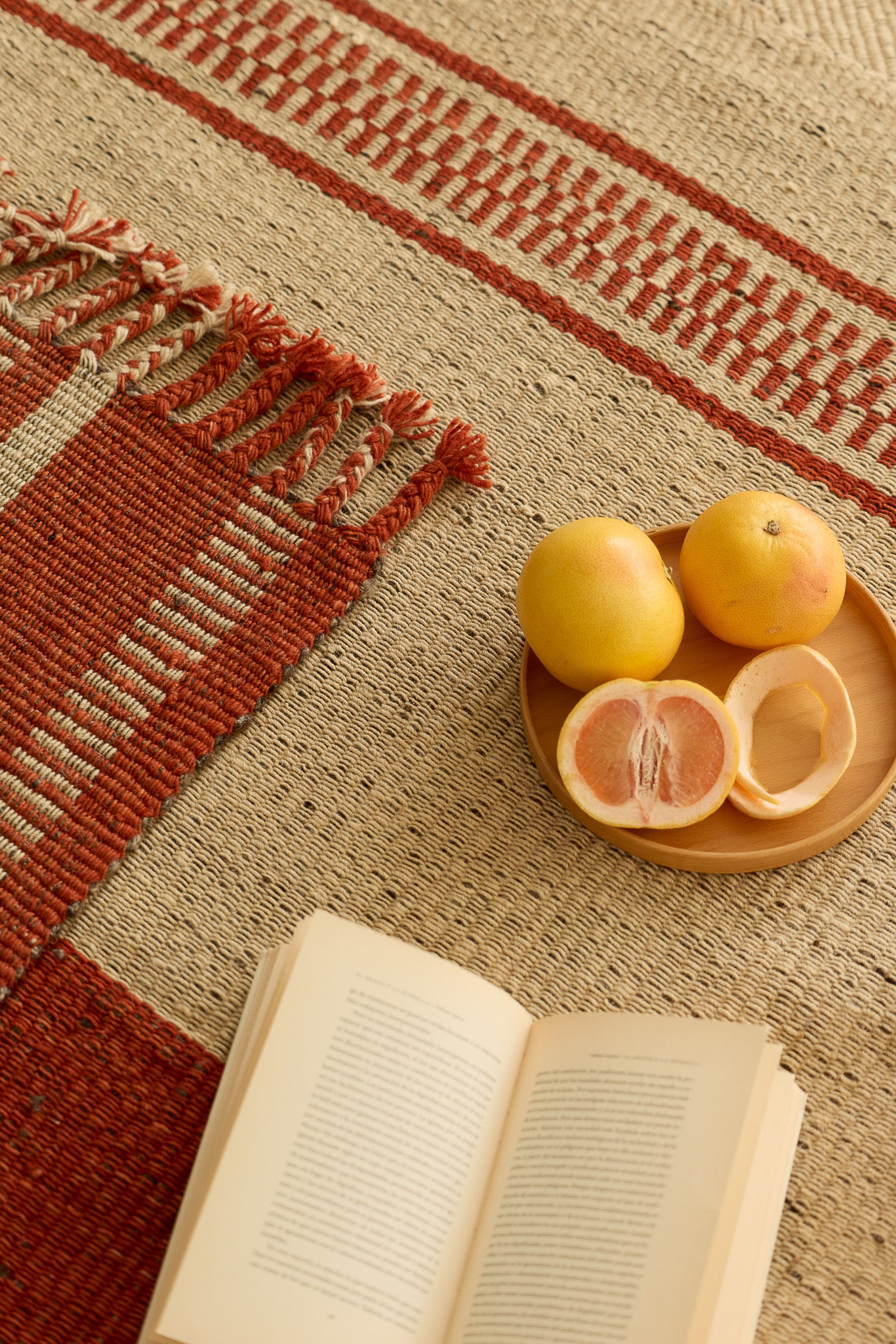 Alfombra kilim Yakatoot Jajim - 100% Lana