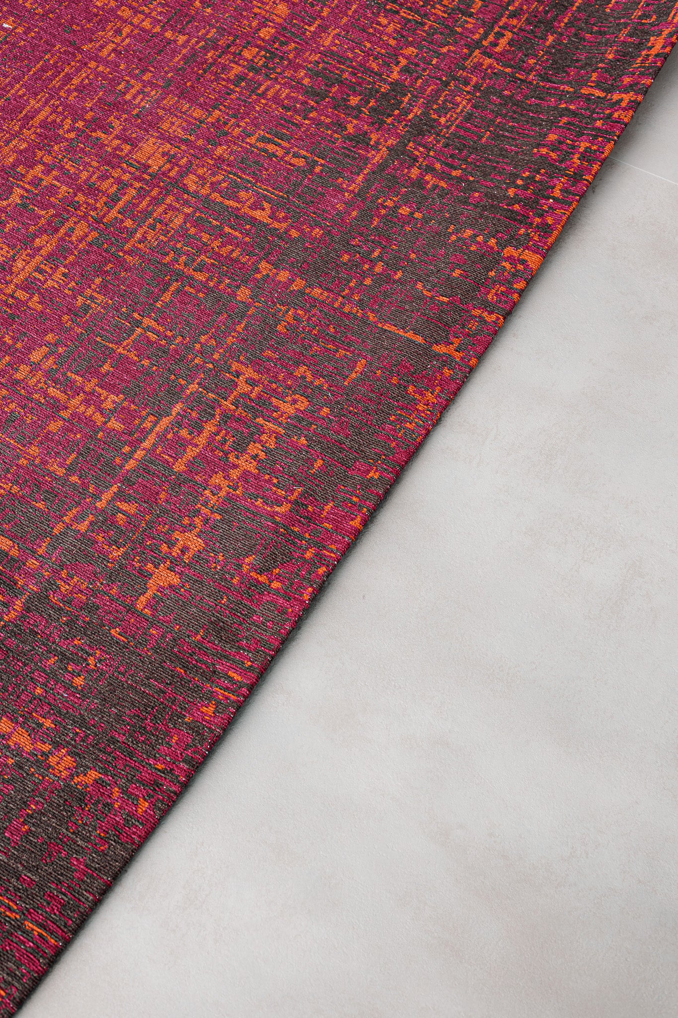 Teppich Stiletto Orange – aus Kunstfaser